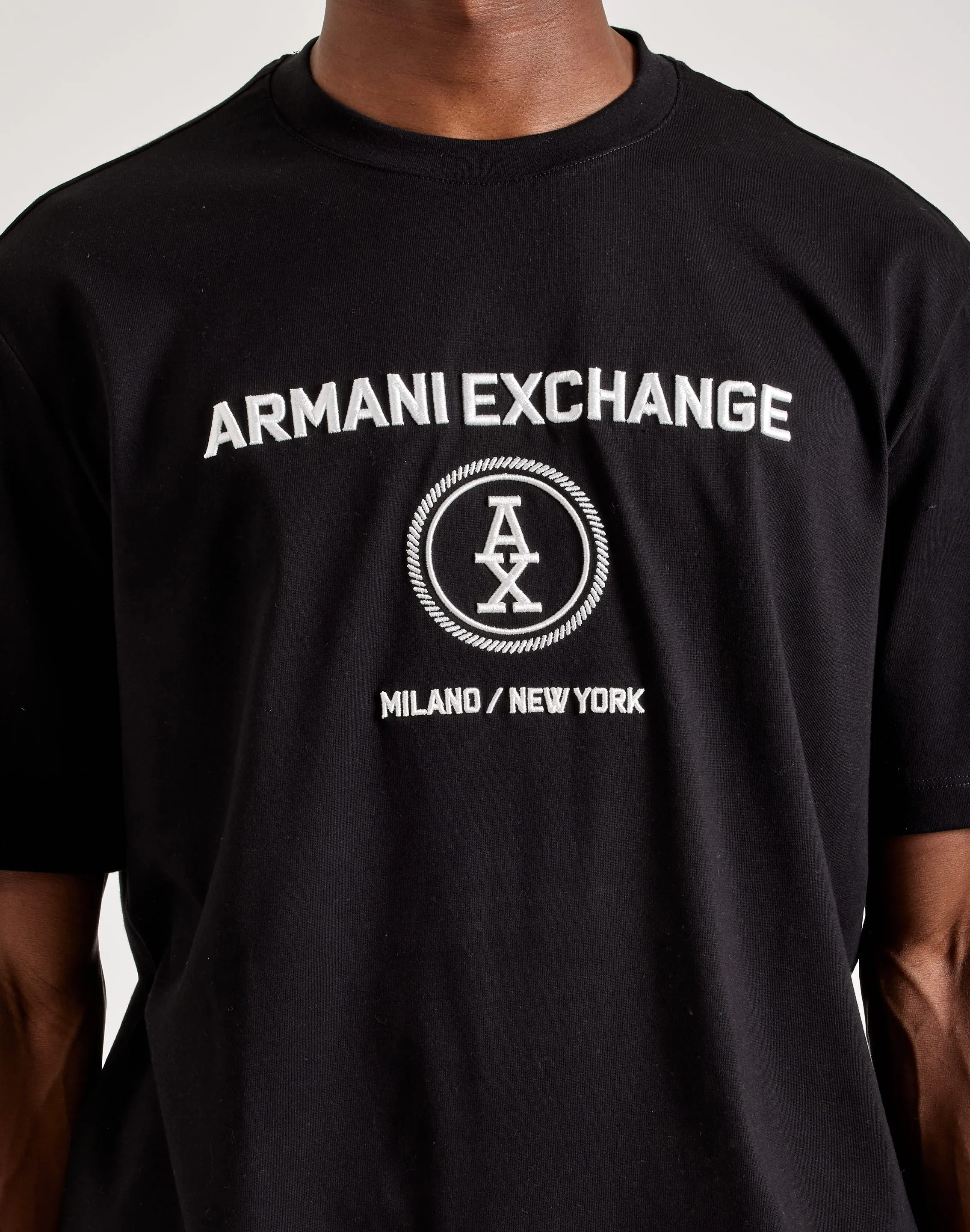 Armani Exchange Stacked Logo Tee