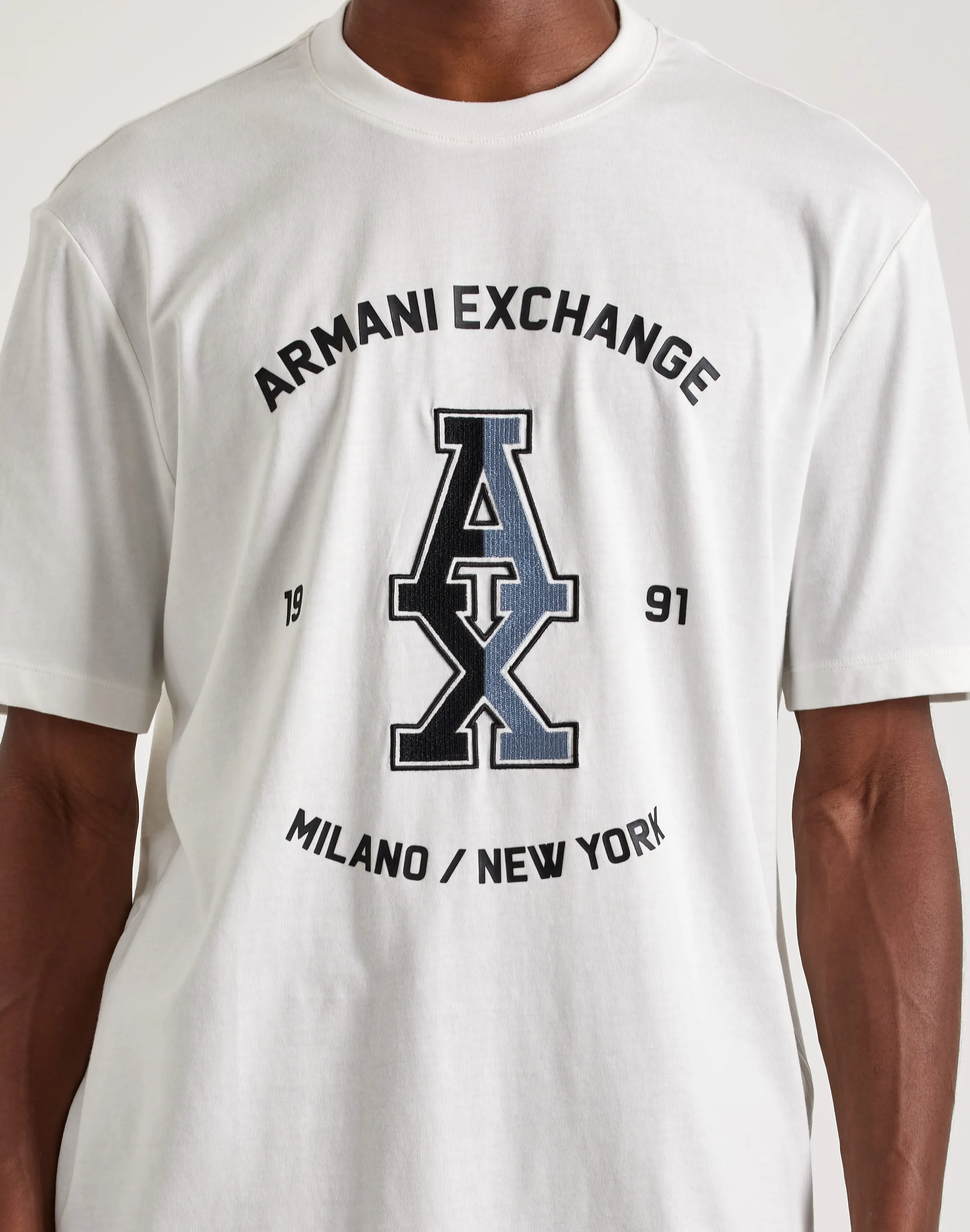 Armani Exchange Stacked Logo Tee