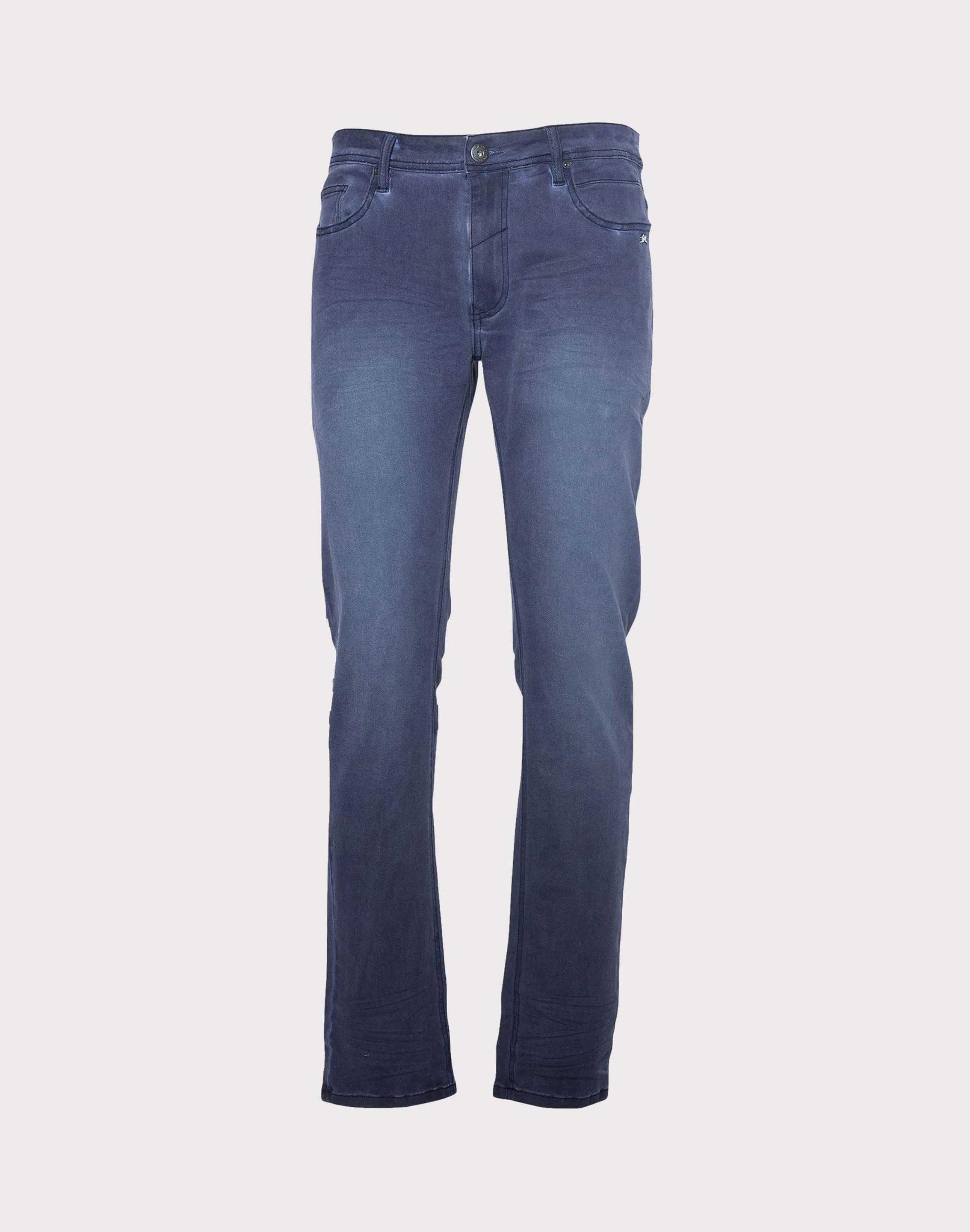 A.TIZIANO Finley Dark Washed Indigo Flare Jeans