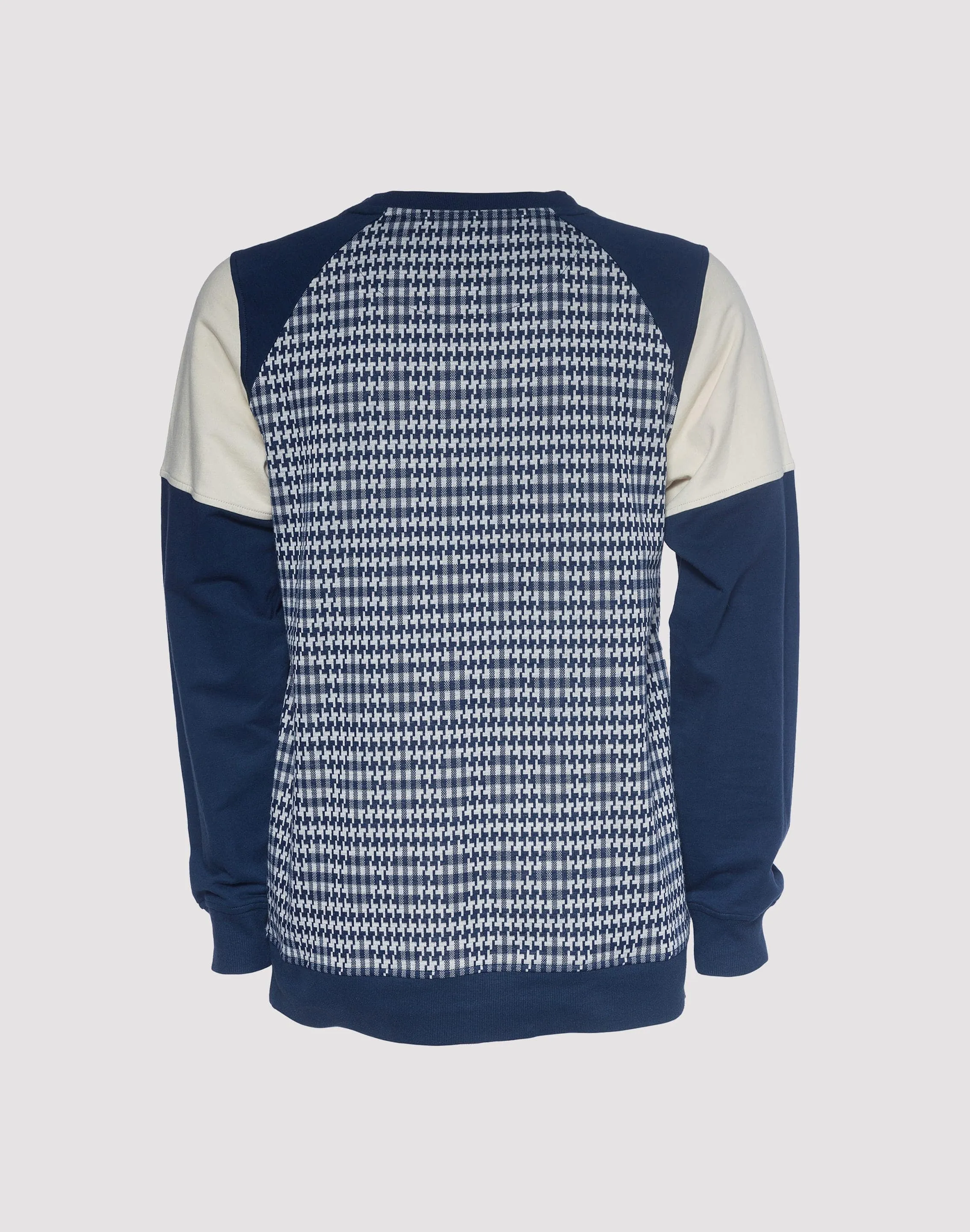 A.TIZIANO Meyer Navy Crewneck