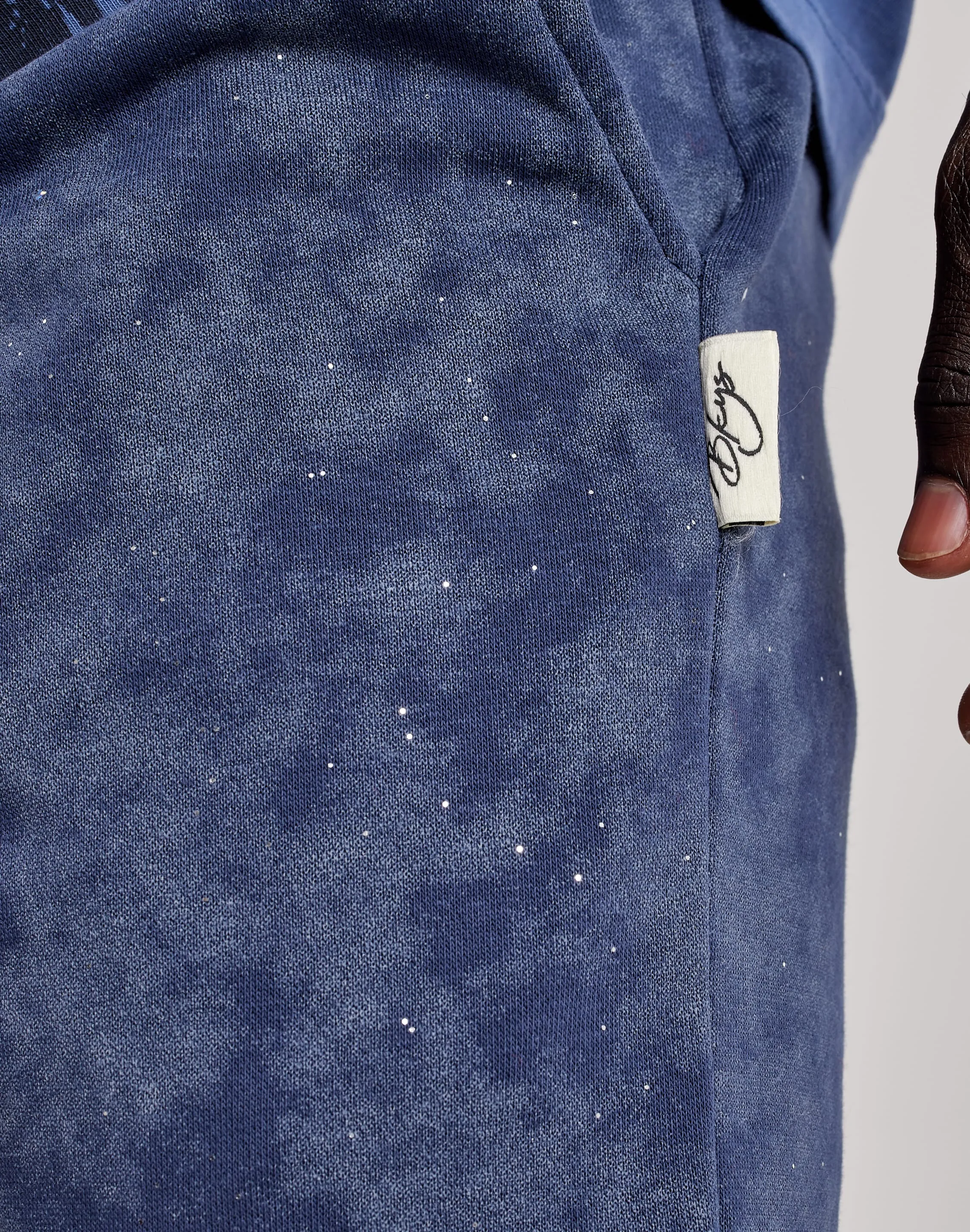BKYS Washed Fleece Flare Pants