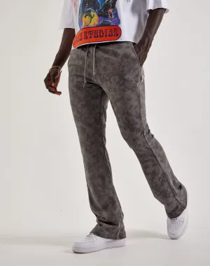 BKYS Washed Fleece Flare Pants