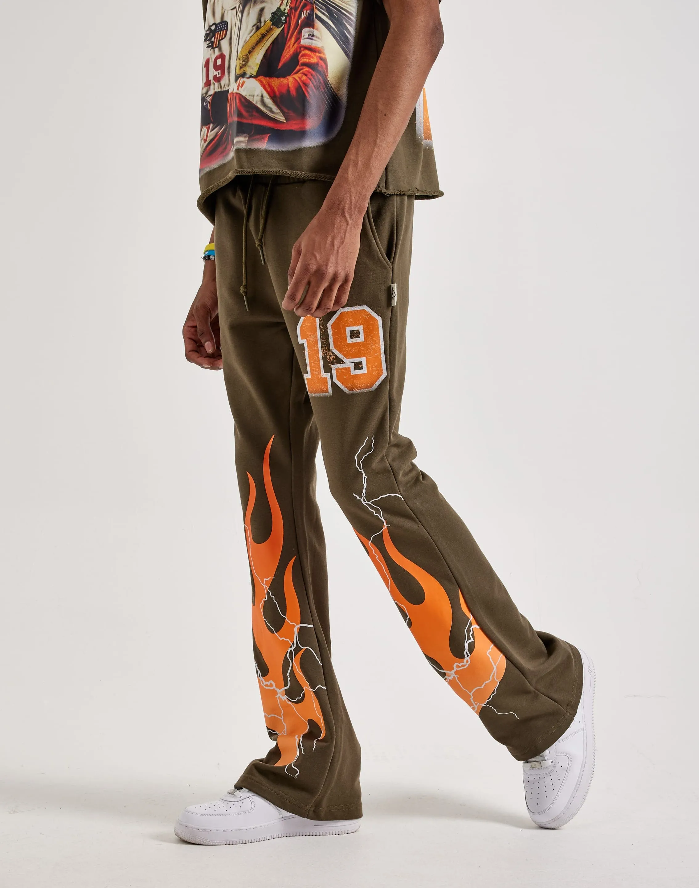 BKYS  Waves Flame Pants
