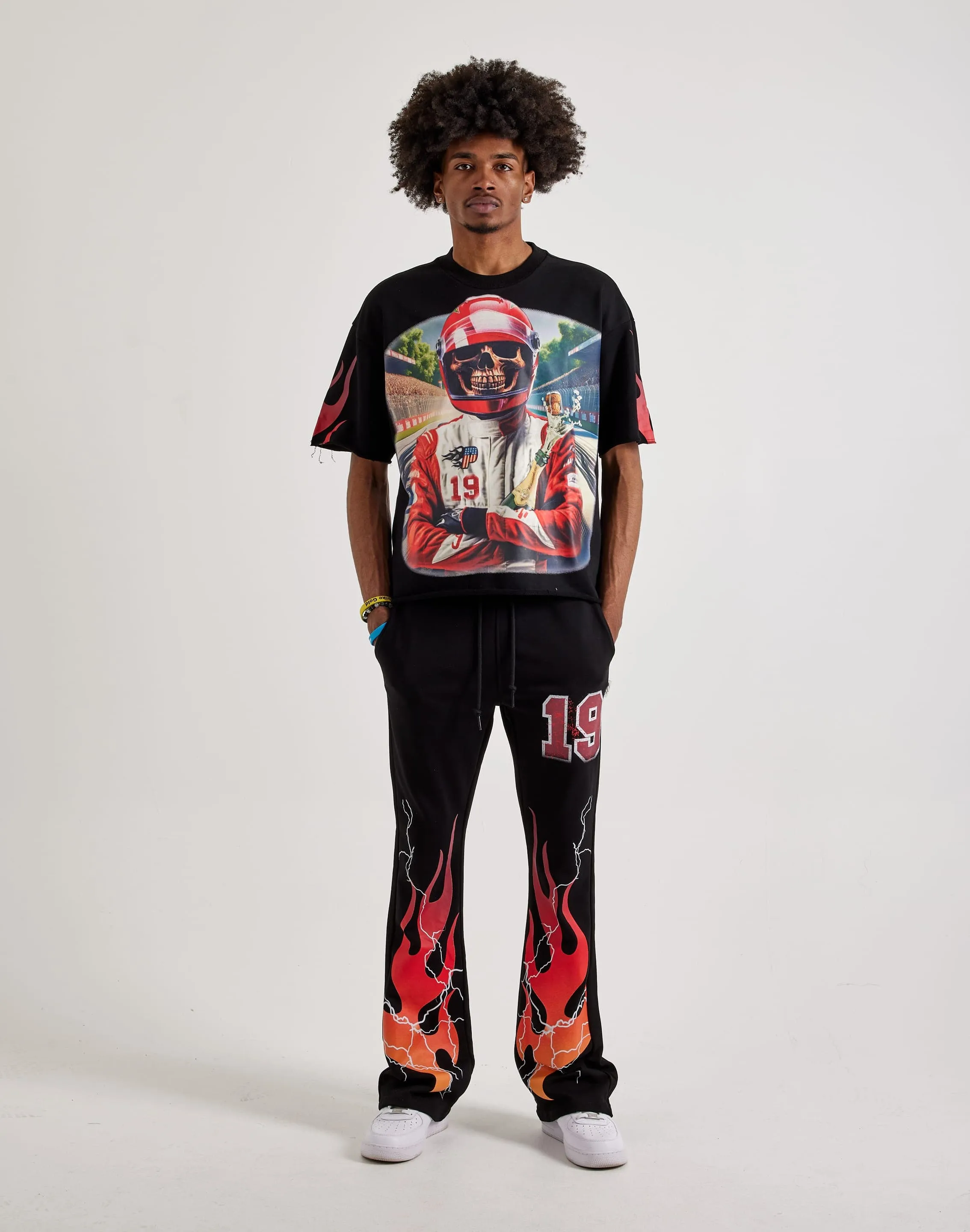 BKYS  Waves Flame Pants