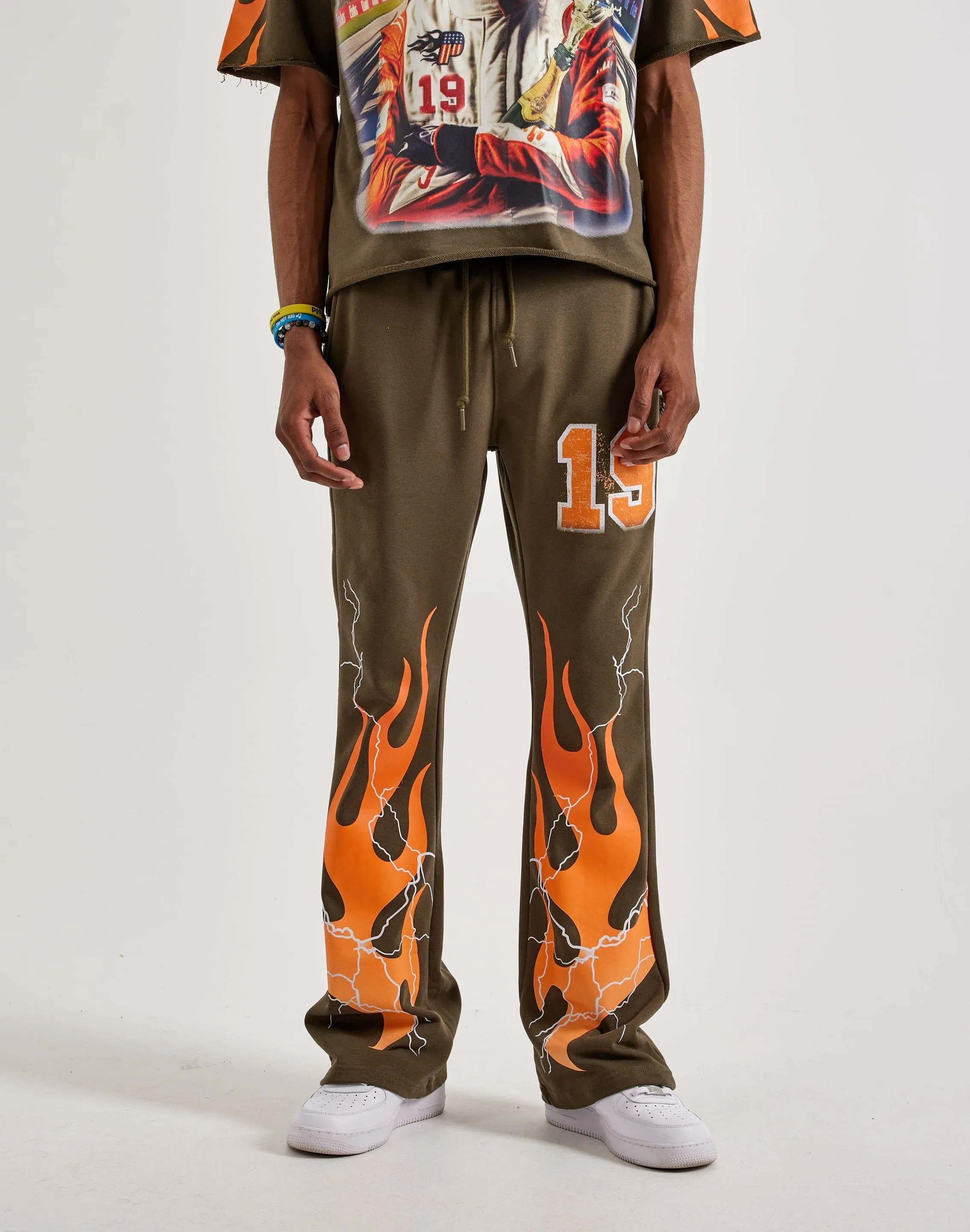 BKYS  Waves Flame Pants
