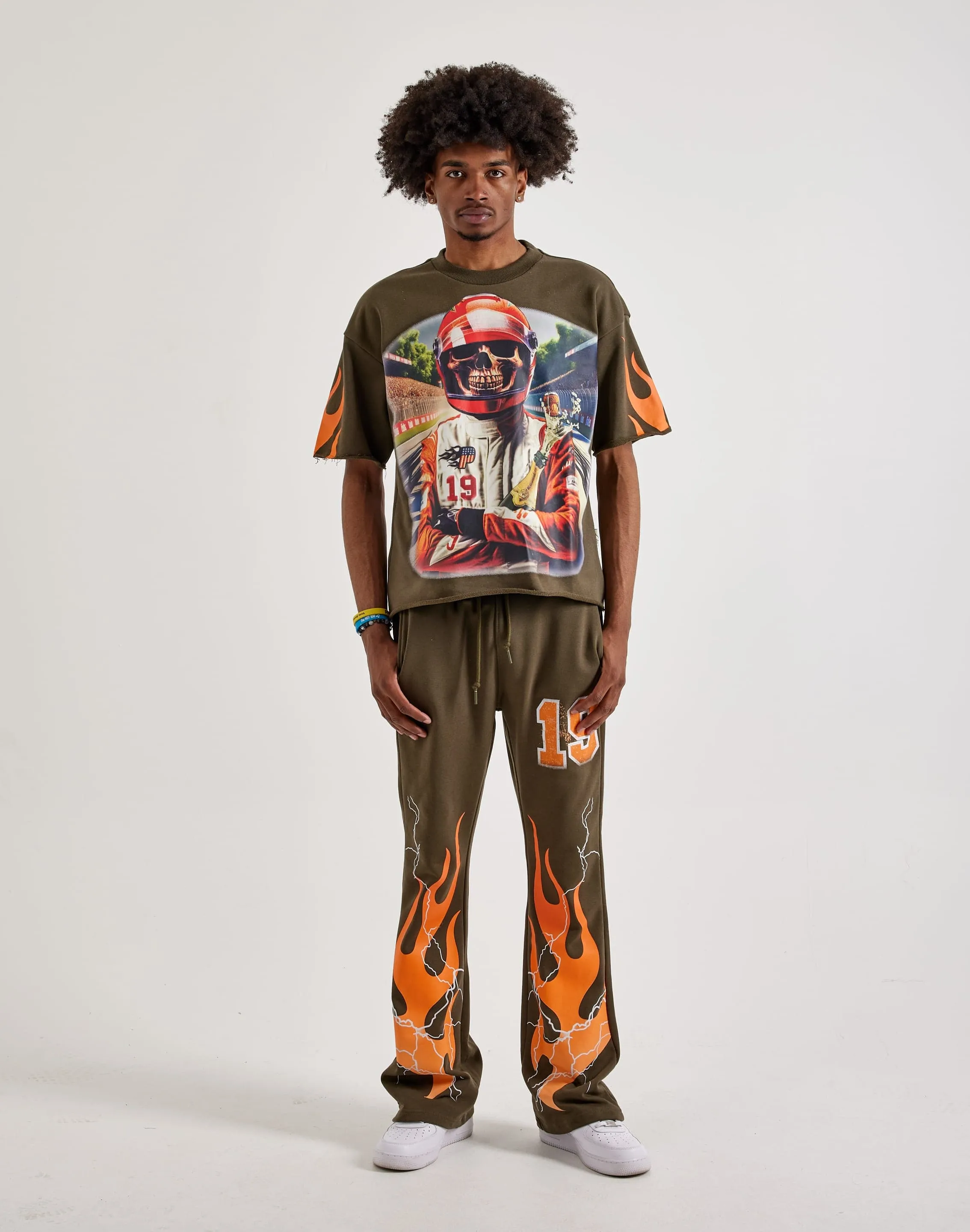 BKYS  Waves Flame Pants