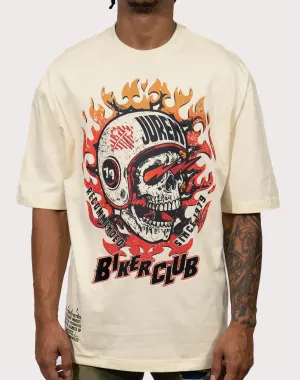 Blac Leaf Juren Bikers Club Natural Tee