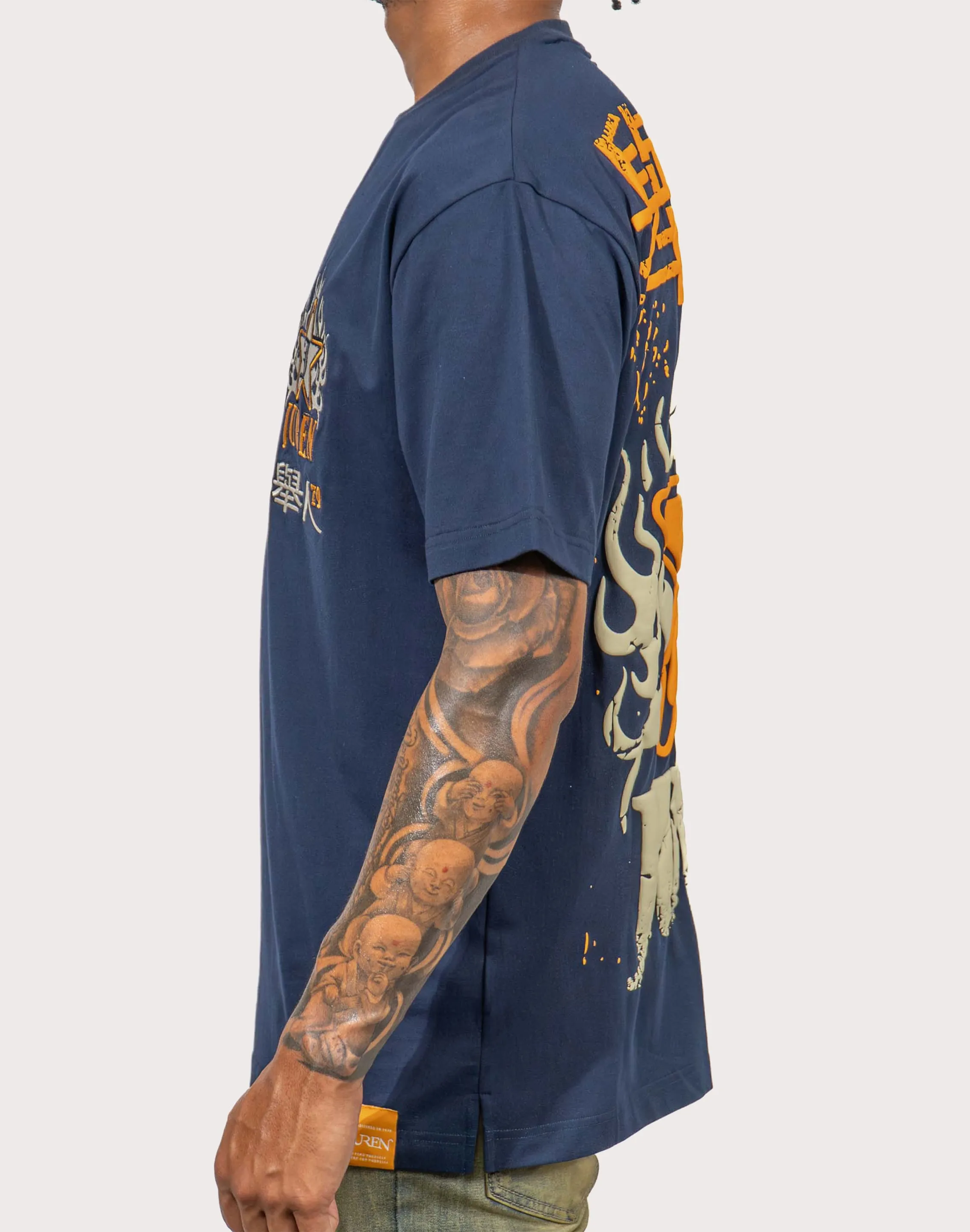 Blac Leaf Juren Ice Cold Navy Tee