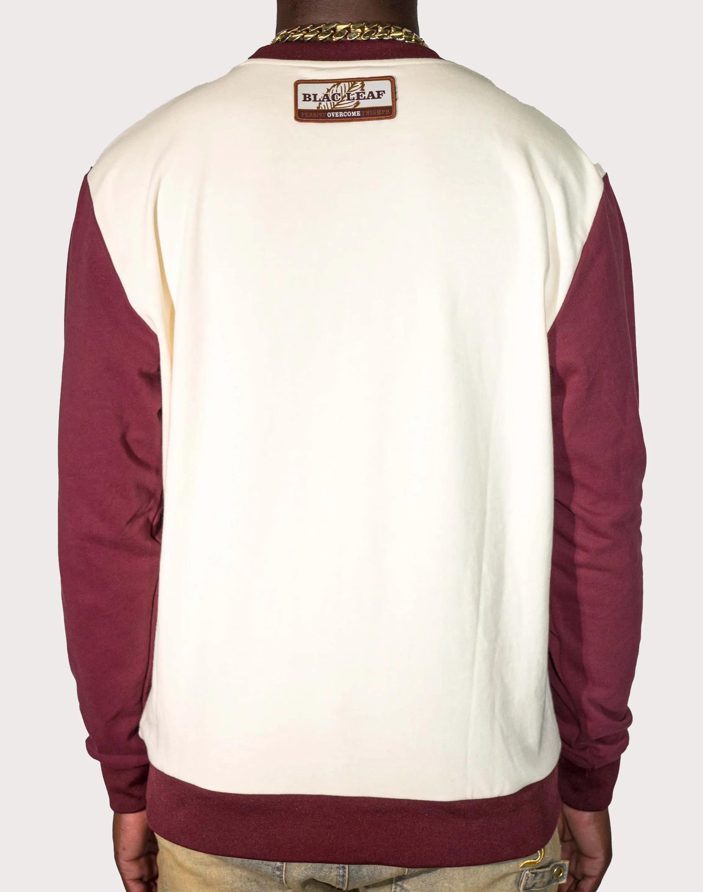 Blac Leaf P.O.T. Fleece Cream Crewneck
