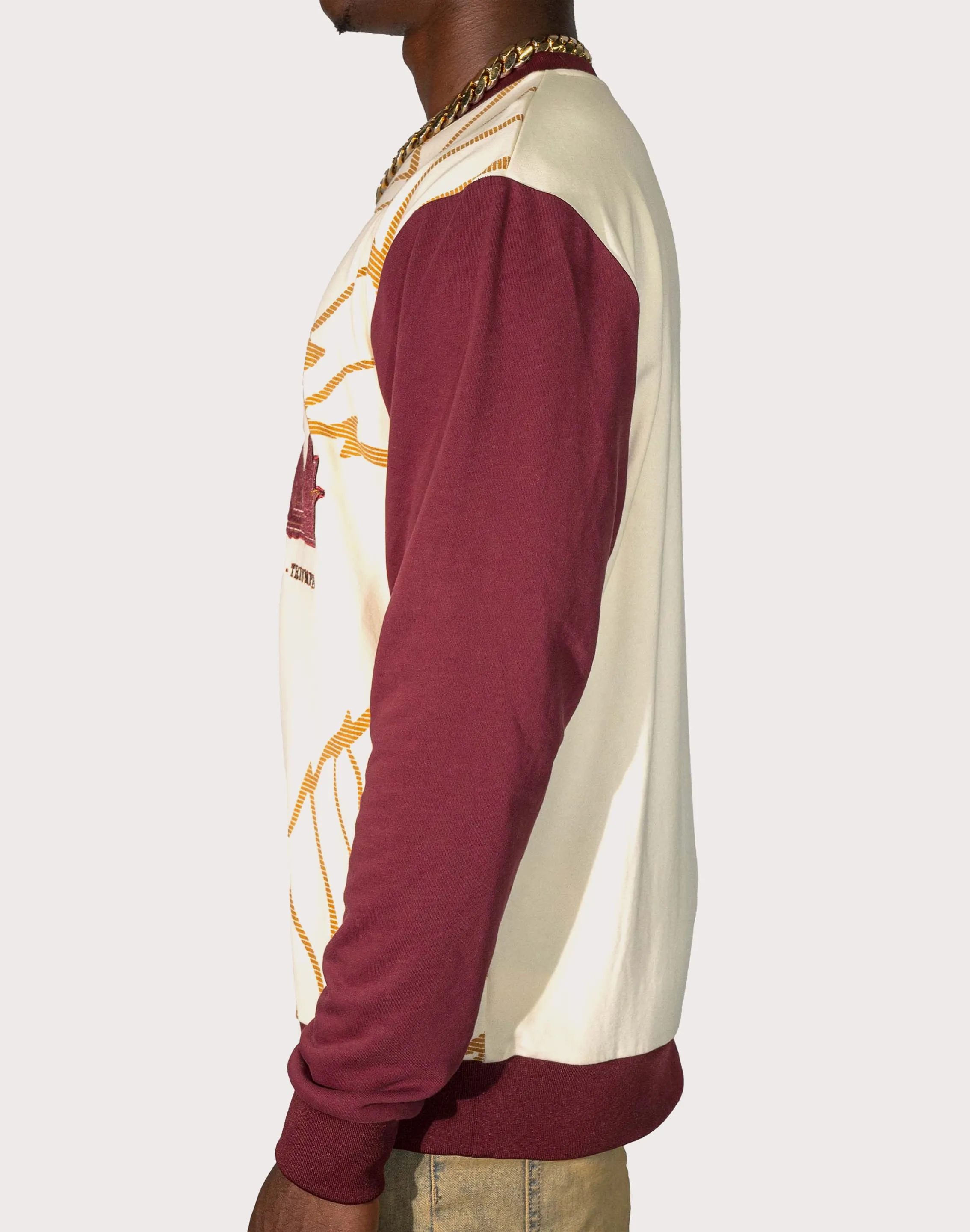 Blac Leaf P.O.T. Fleece Cream Crewneck