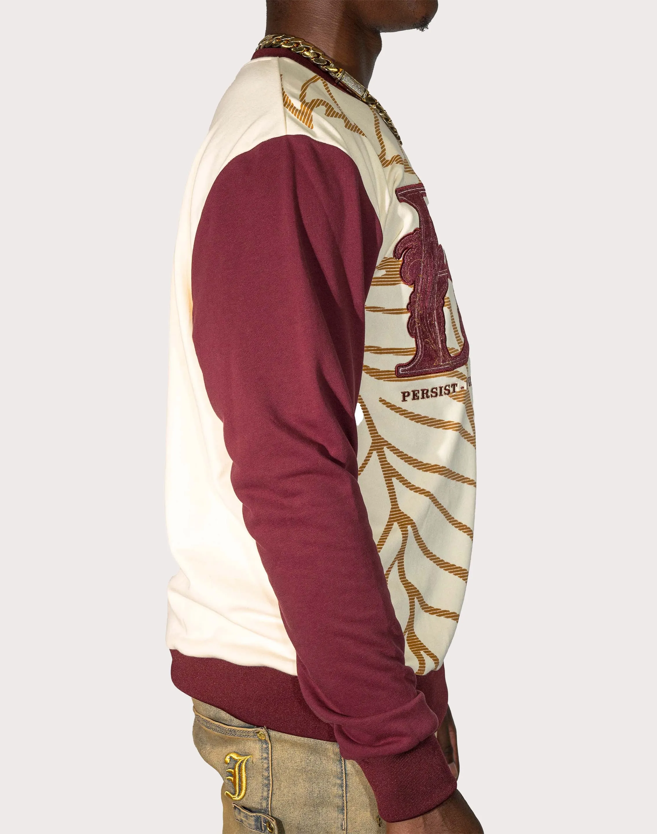 Blac Leaf P.O.T. Fleece Cream Crewneck