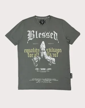 Blessed UK Blessed Equality Acid Grey Tee