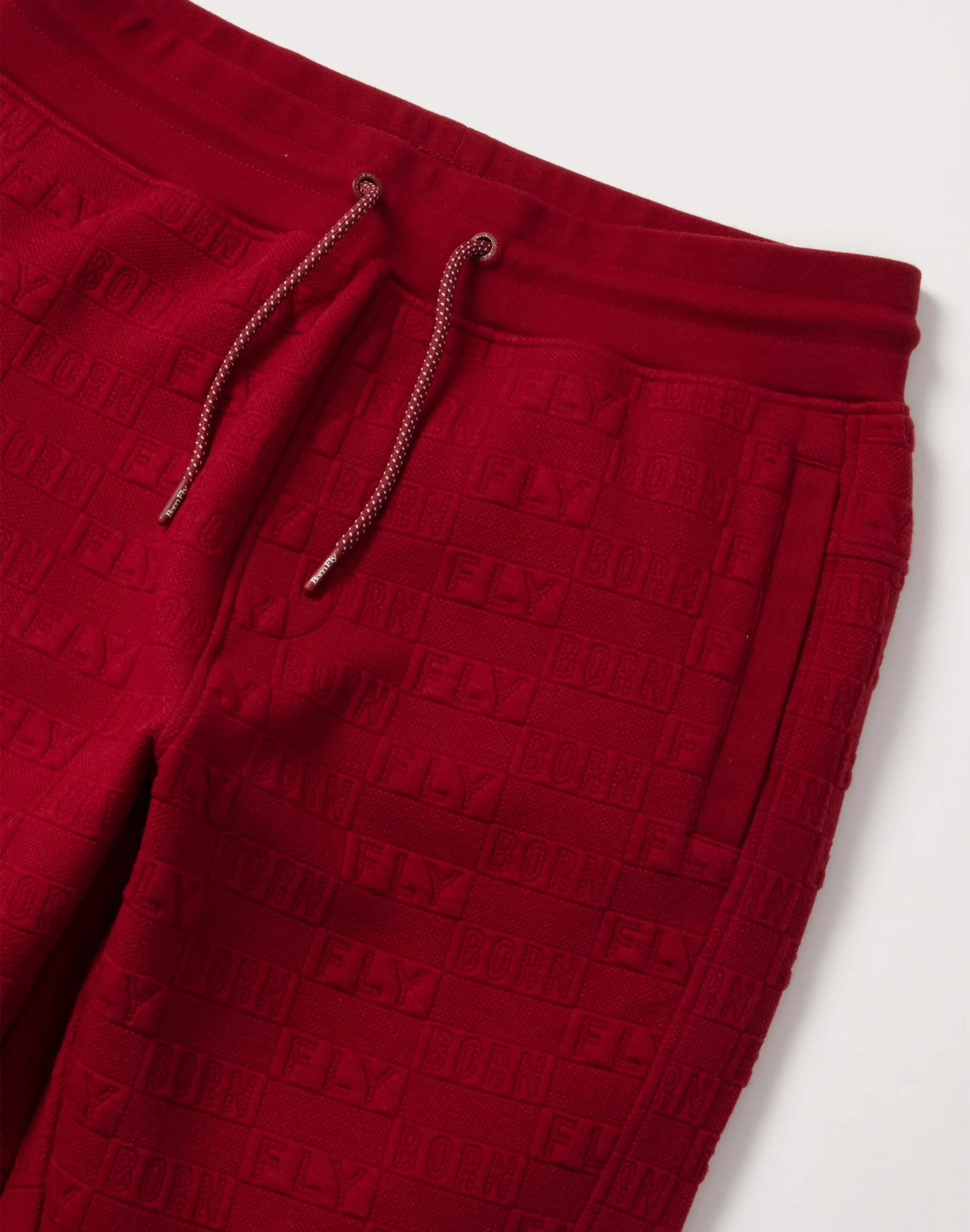 BLUE LABEL APPAREL LLC Born Fly Glitterati Embossed Joggers