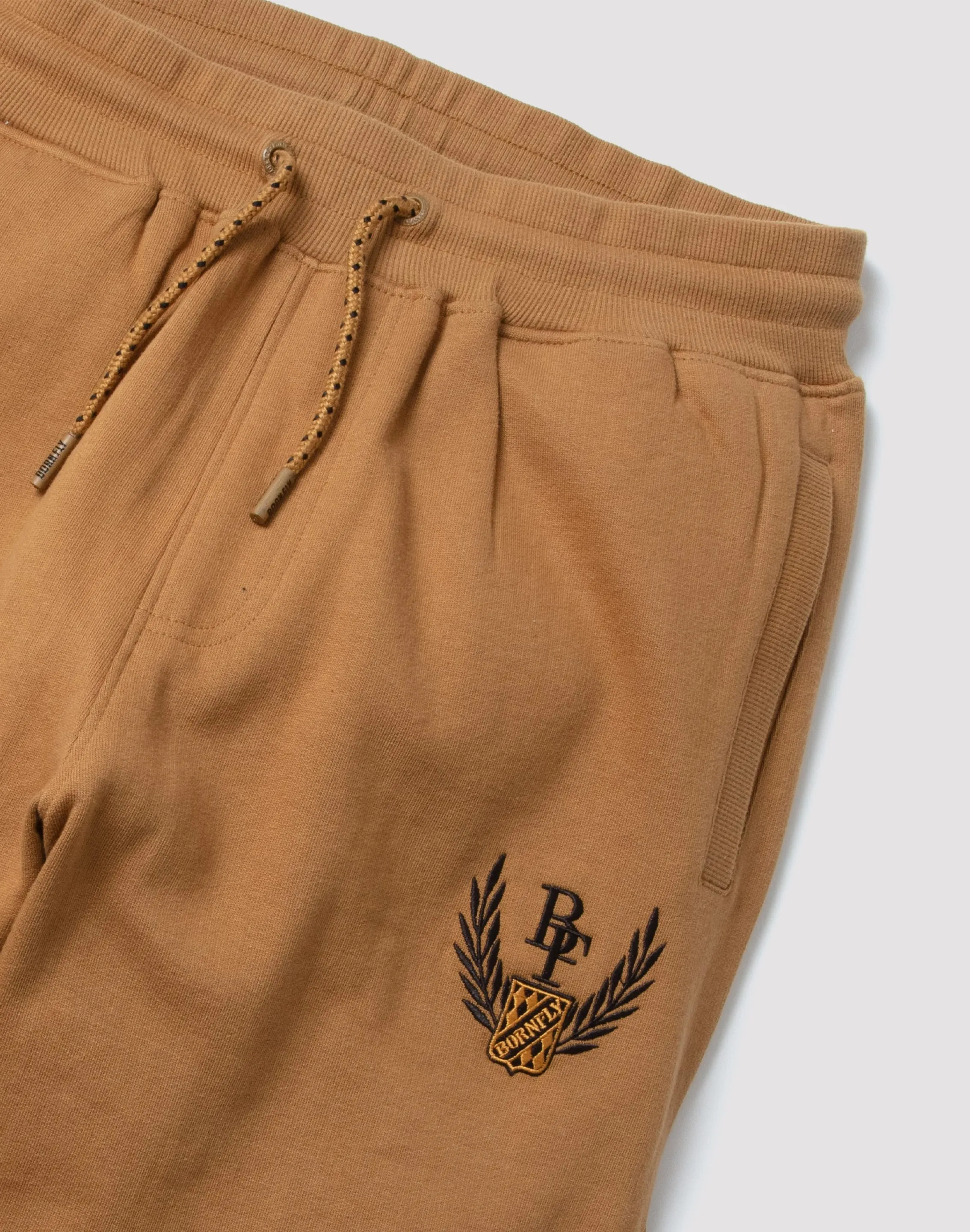 BLUE LABEL APPAREL LLC Born Fly Supreme Brown Sweatpants