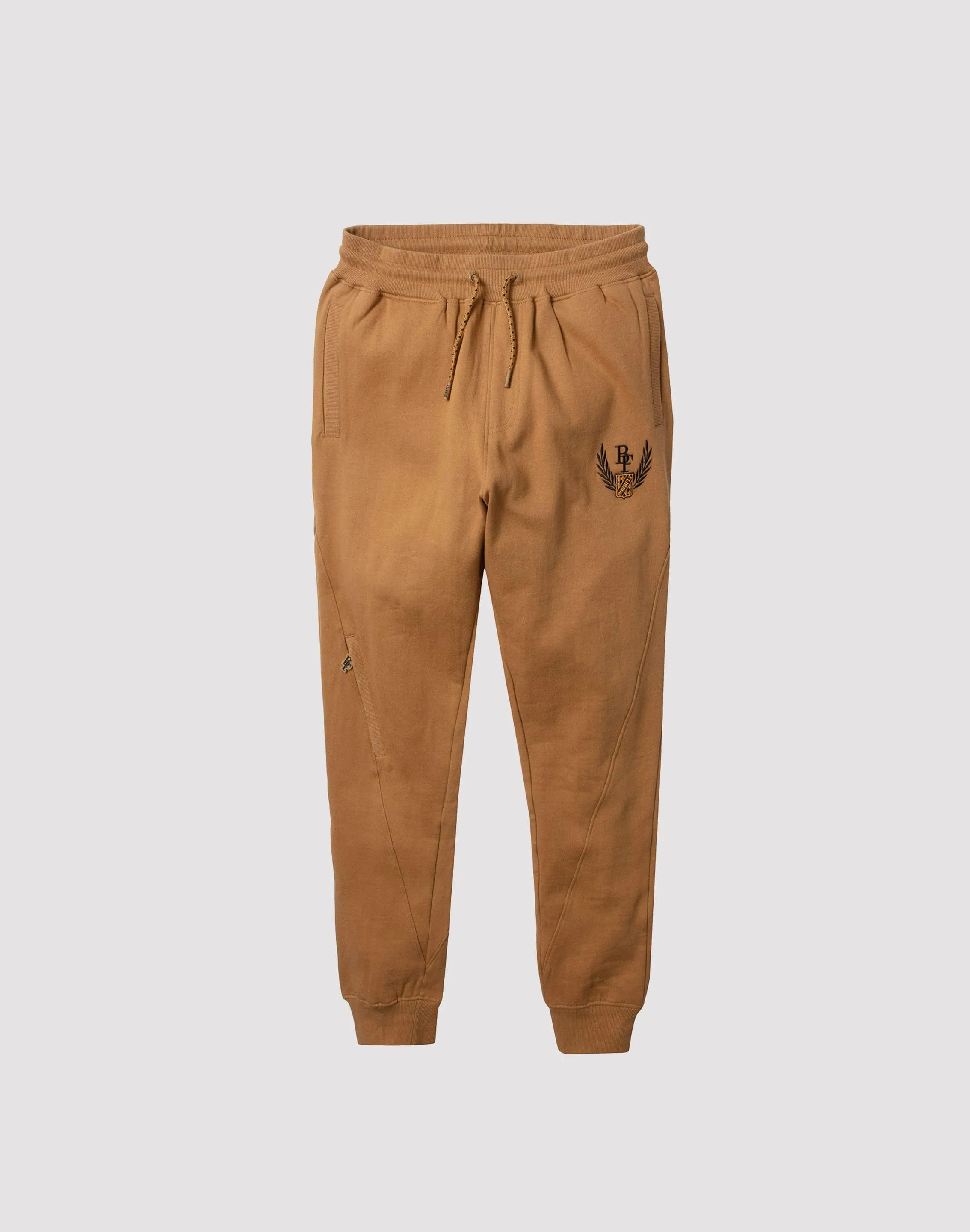 BLUE LABEL APPAREL LLC Born Fly Supreme Brown Sweatpants