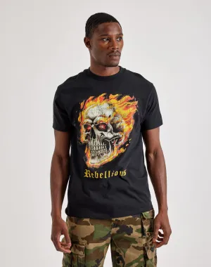 BMG Skull On Fire Tee