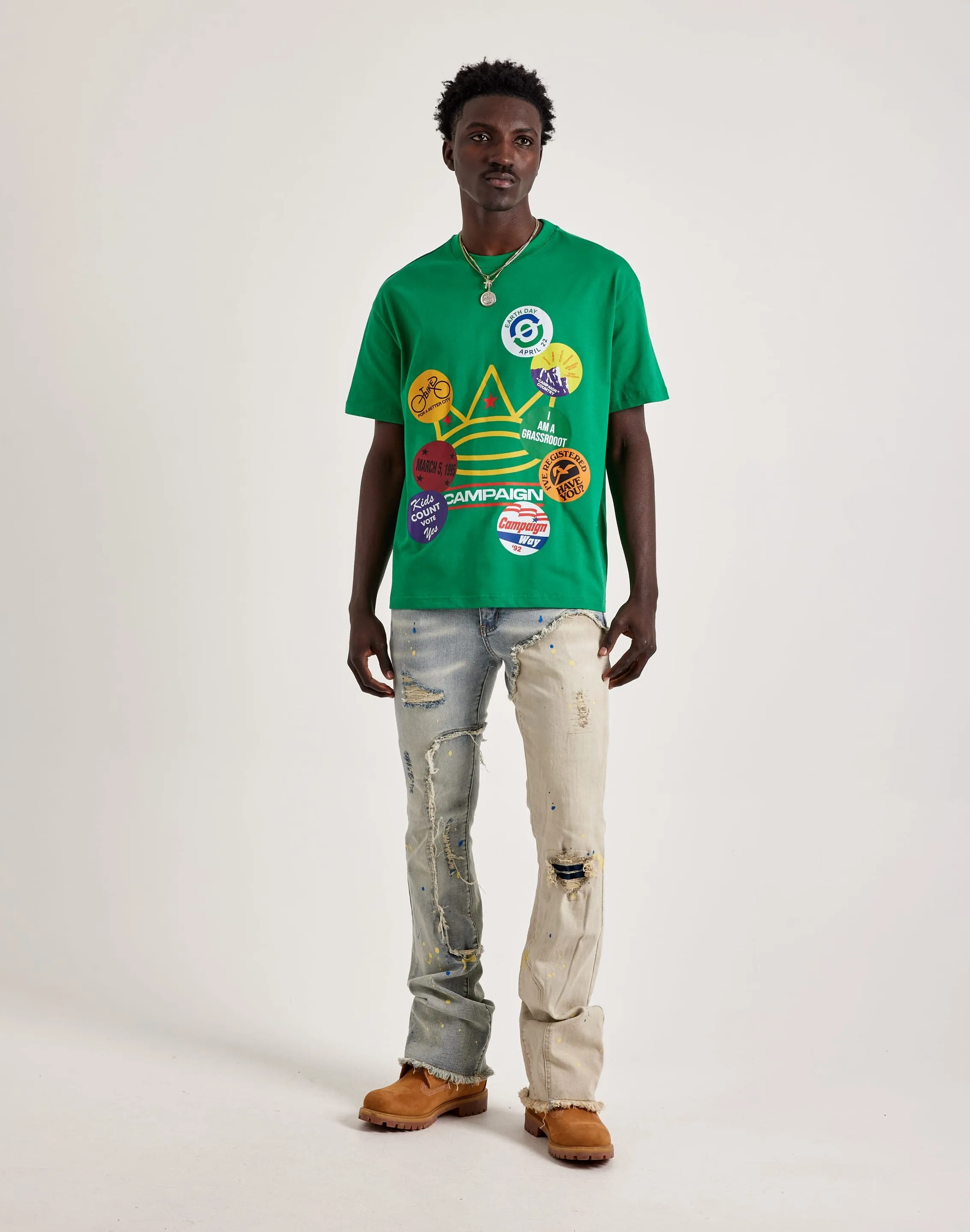 Campaign Count Your Votes Tee
