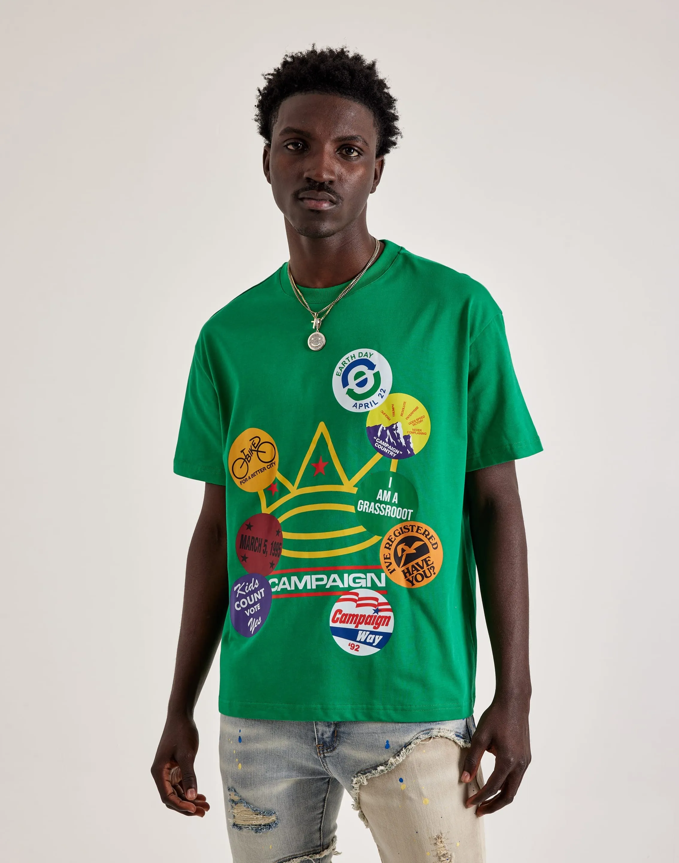 Campaign Count Your Votes Tee