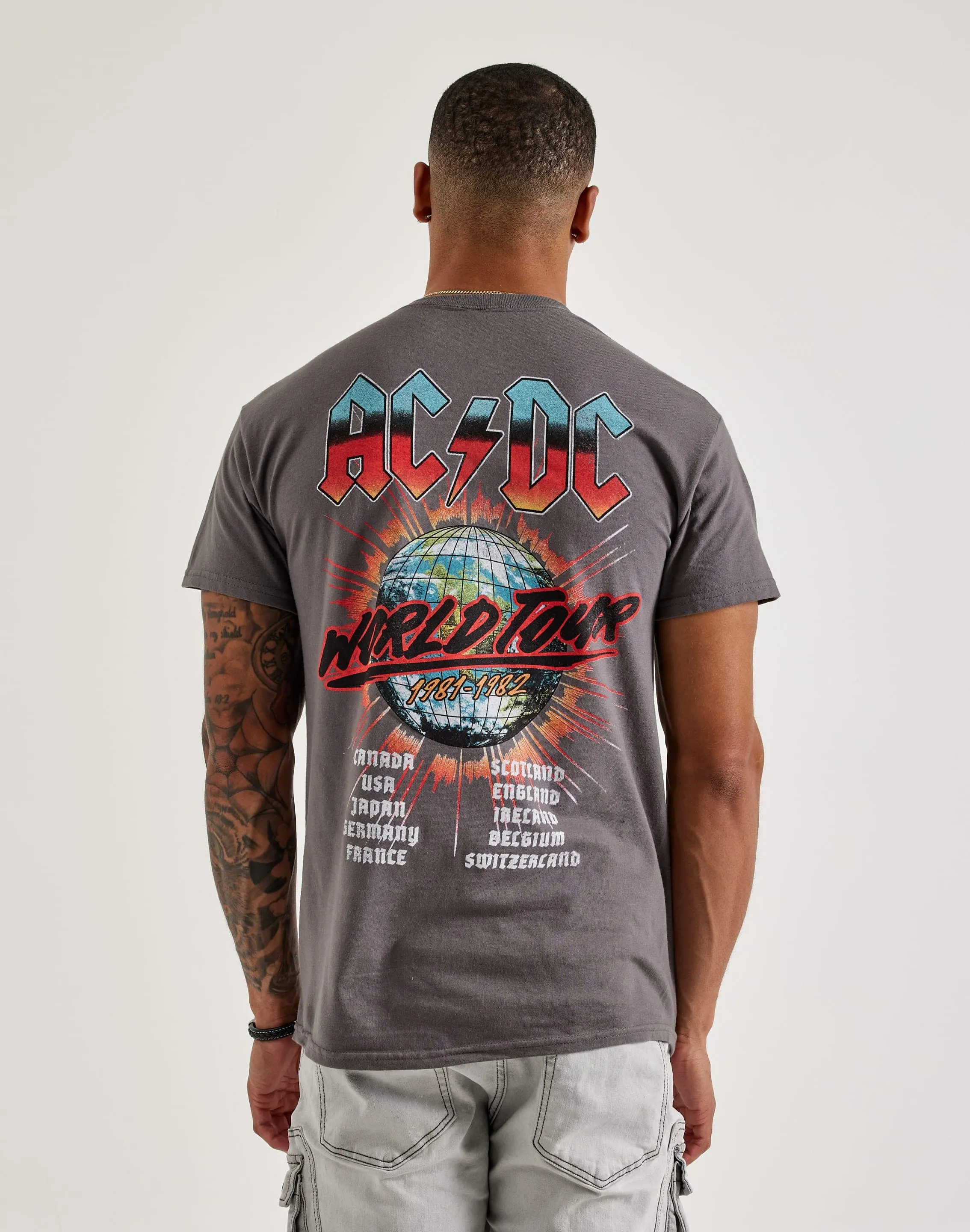Central Mills AC/DC World Tour Tee