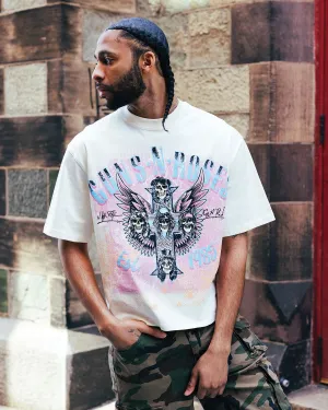 Central Mills Guns N' Roses Cropped Tee