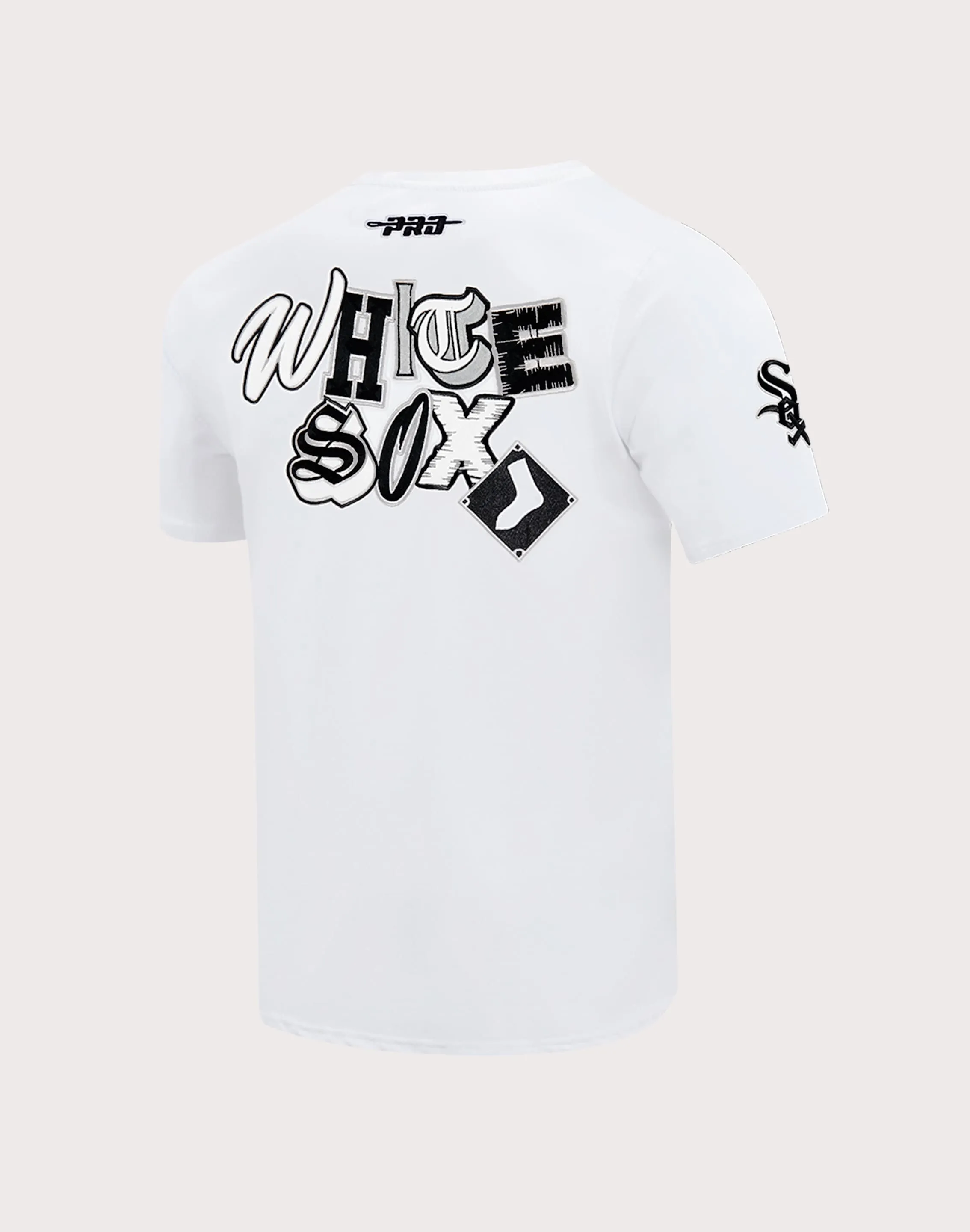 Central Mills Men's Pro Standard Chicago White Sox City Ransom Short Sleeve Tee-White