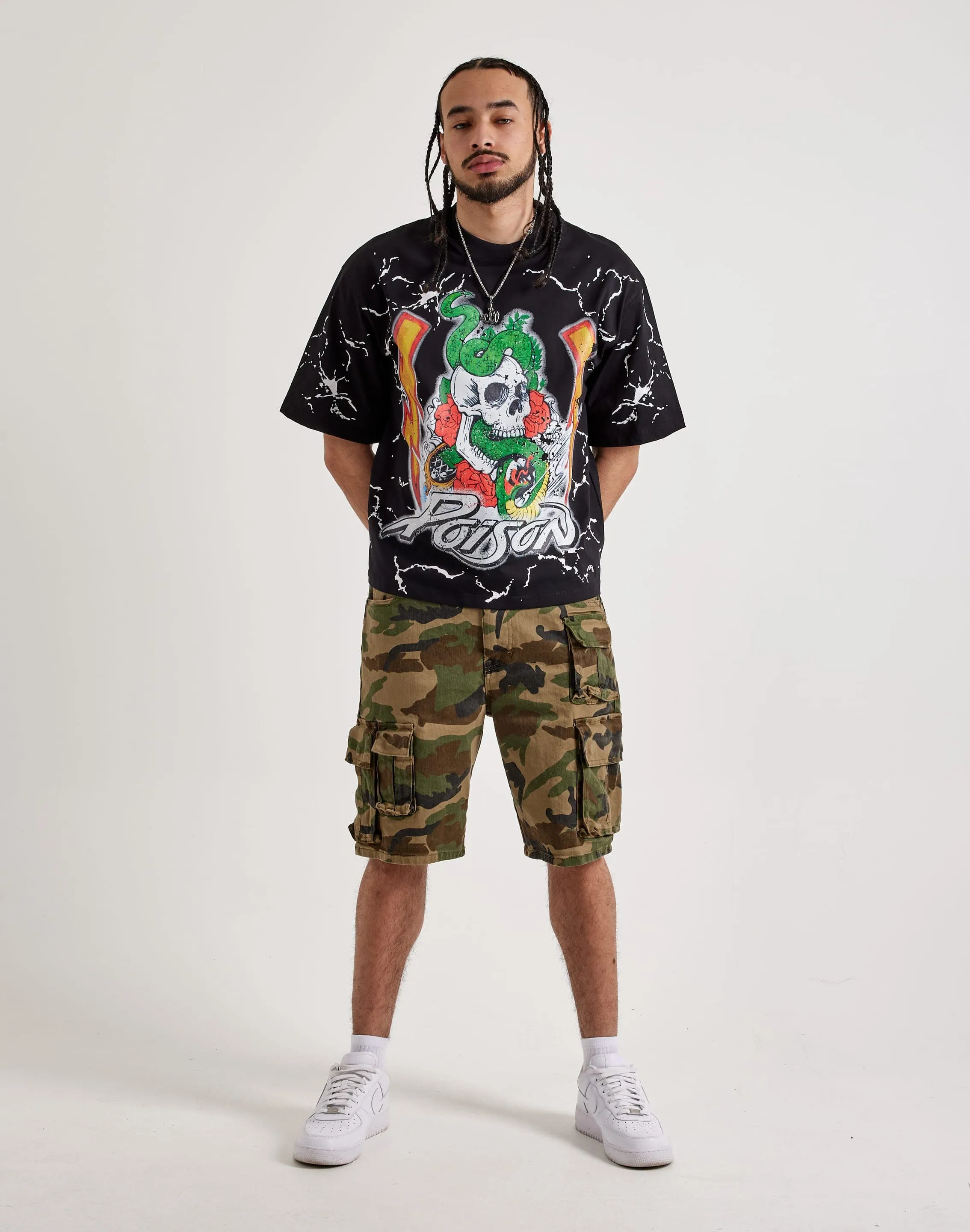 Central Mills Poison Cropped Tee