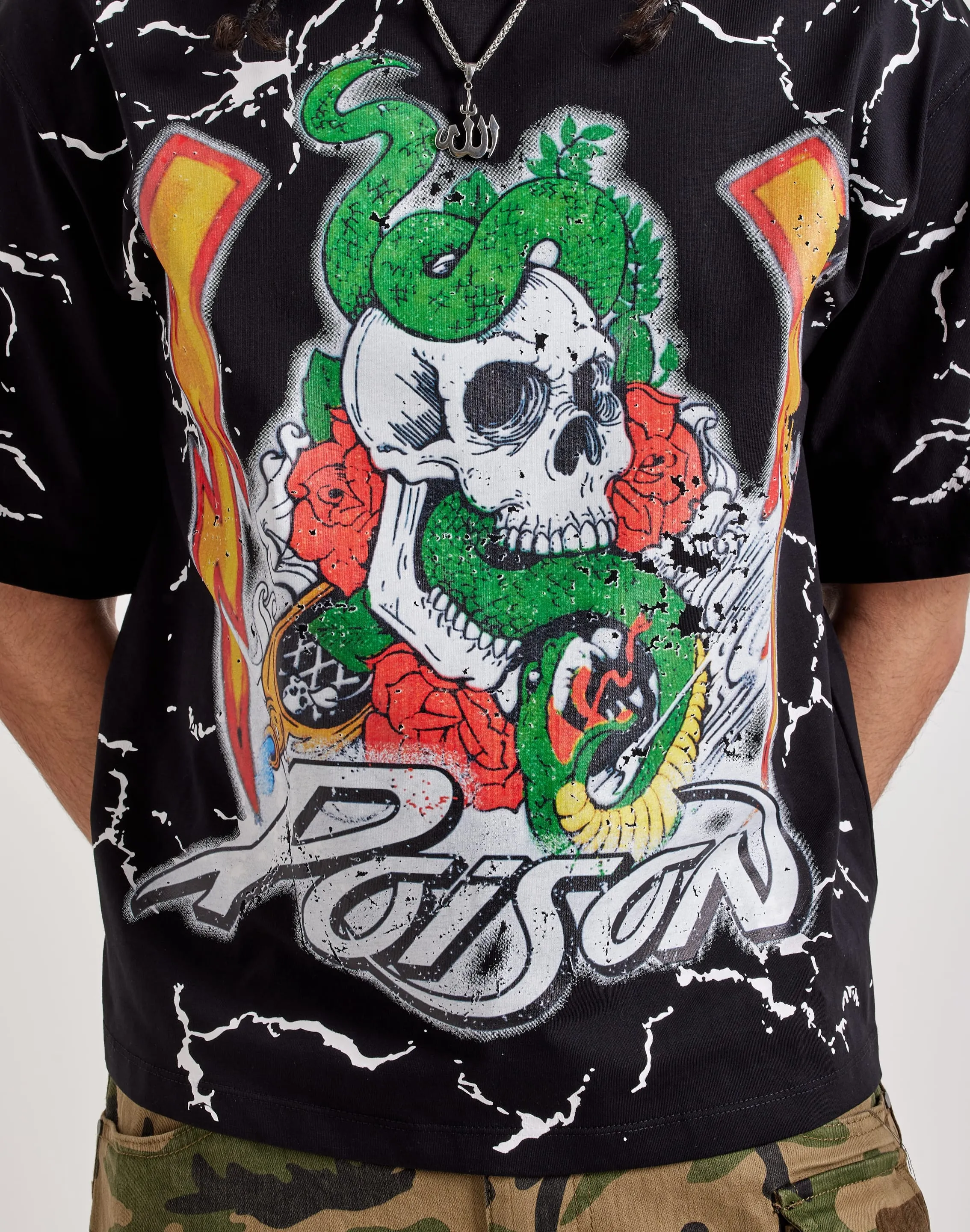 Central Mills Poison Cropped Tee