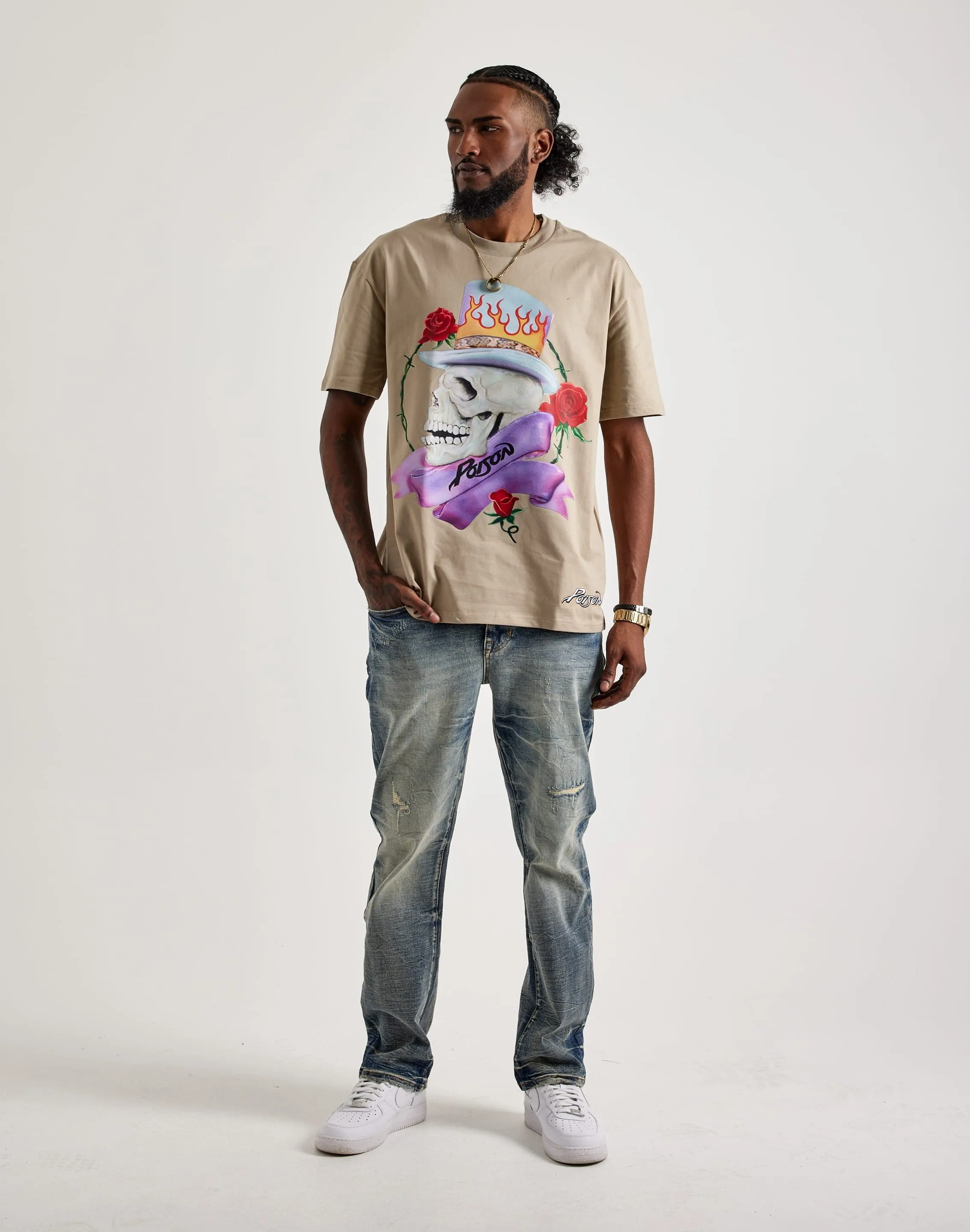 Central Mills Poison Love On The Rocks Tee
