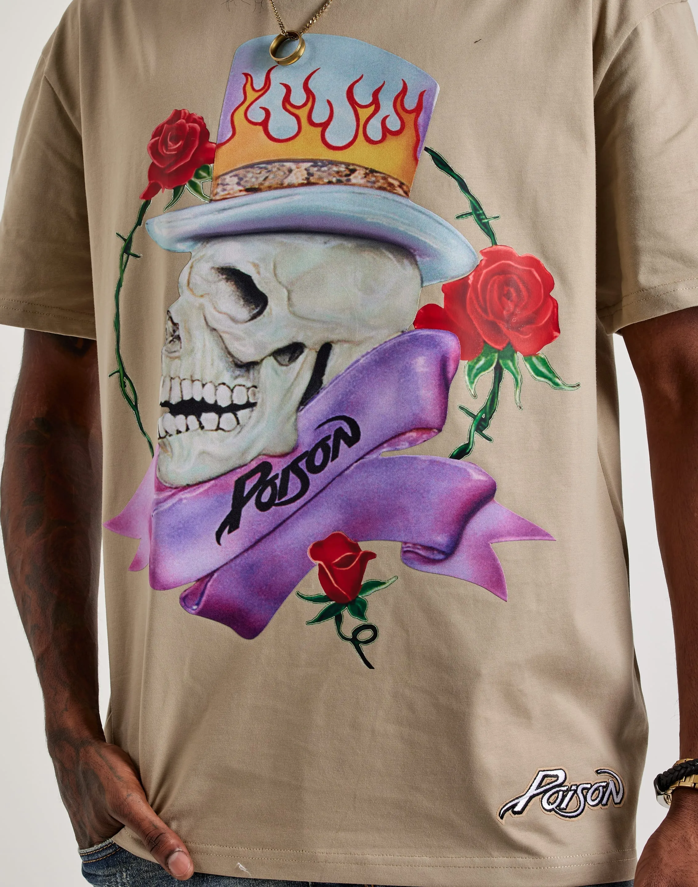 Central Mills Poison Love On The Rocks Tee