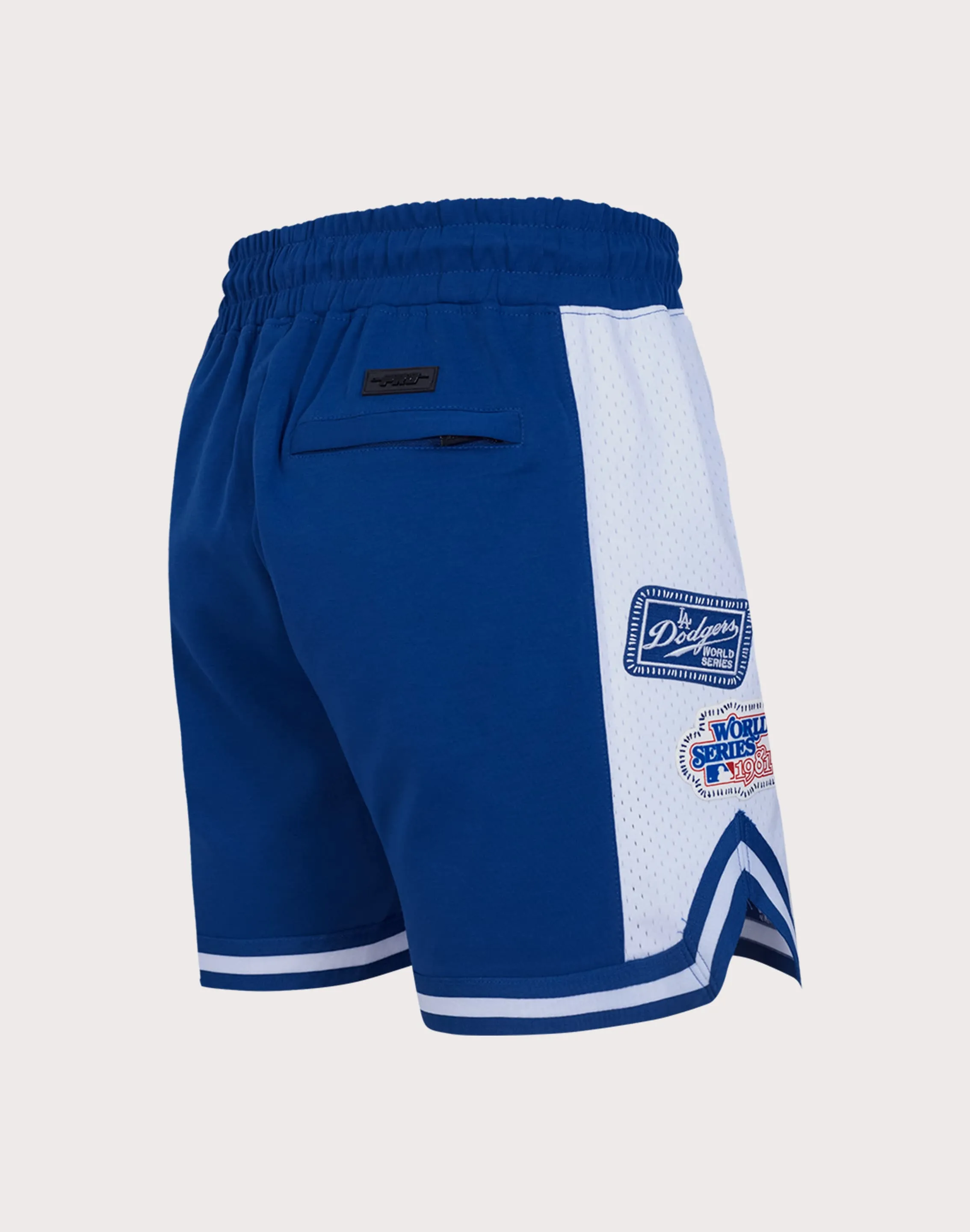 Central Mills Pro Standard Los Angeles Dodgers Pick Stitch Shorts-Black