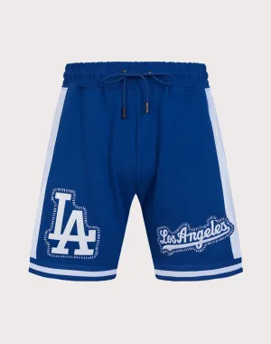 Central Mills Pro Standard Los Angeles Dodgers Pick Stitch Shorts-Black