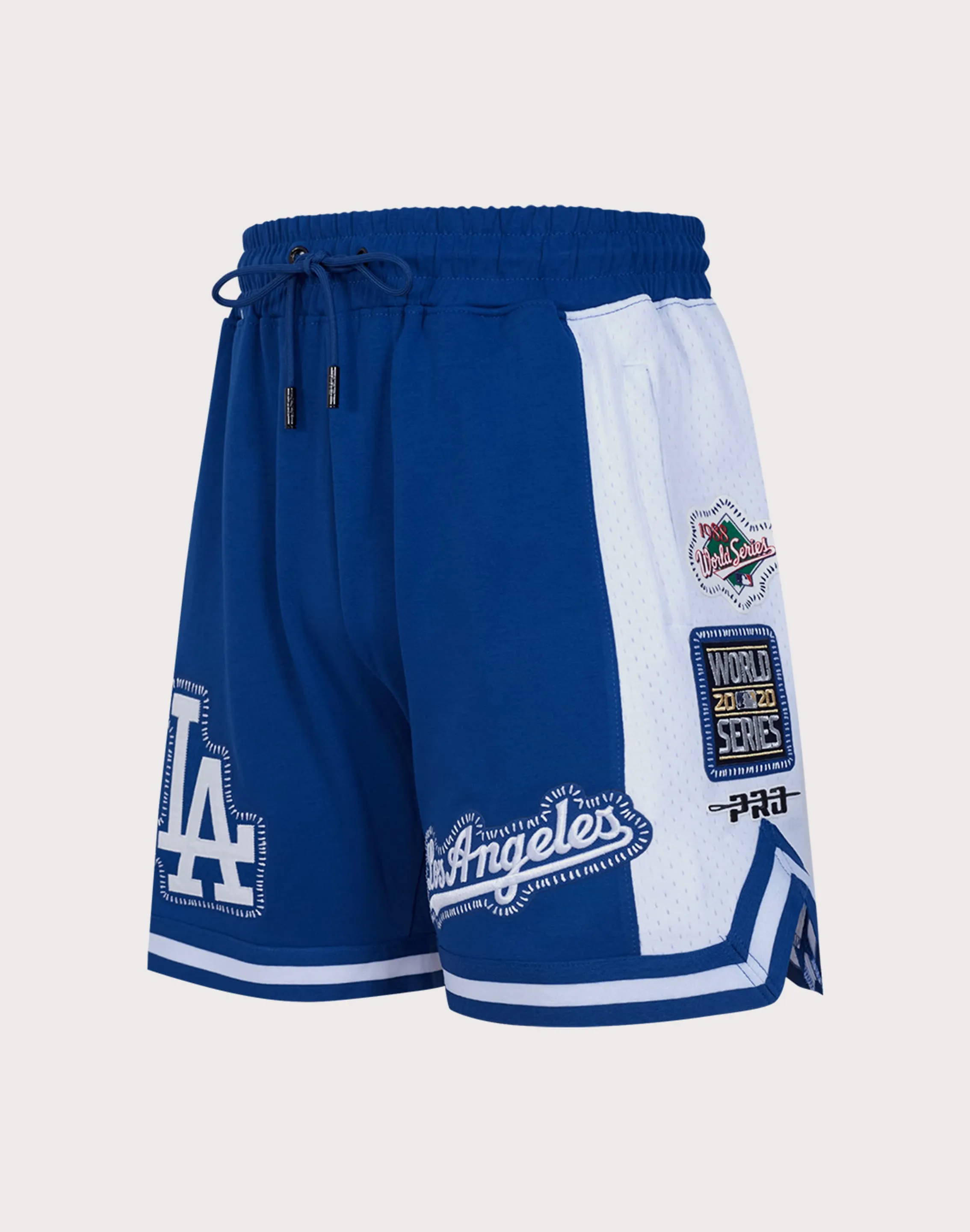 Central Mills Pro Standard Los Angeles Dodgers Pick Stitch Shorts-Black