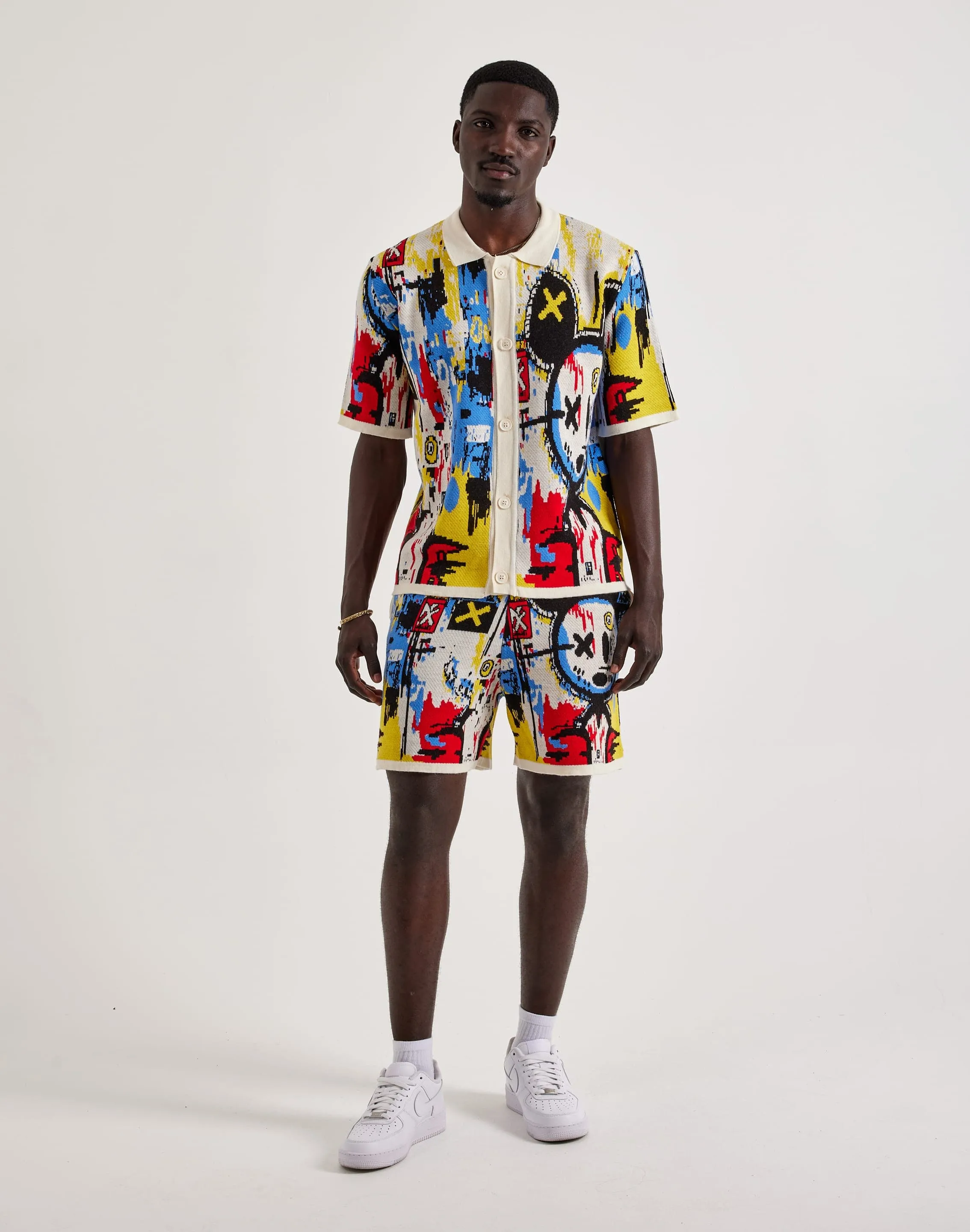 Chapter By Kohli Art Knit Shorts