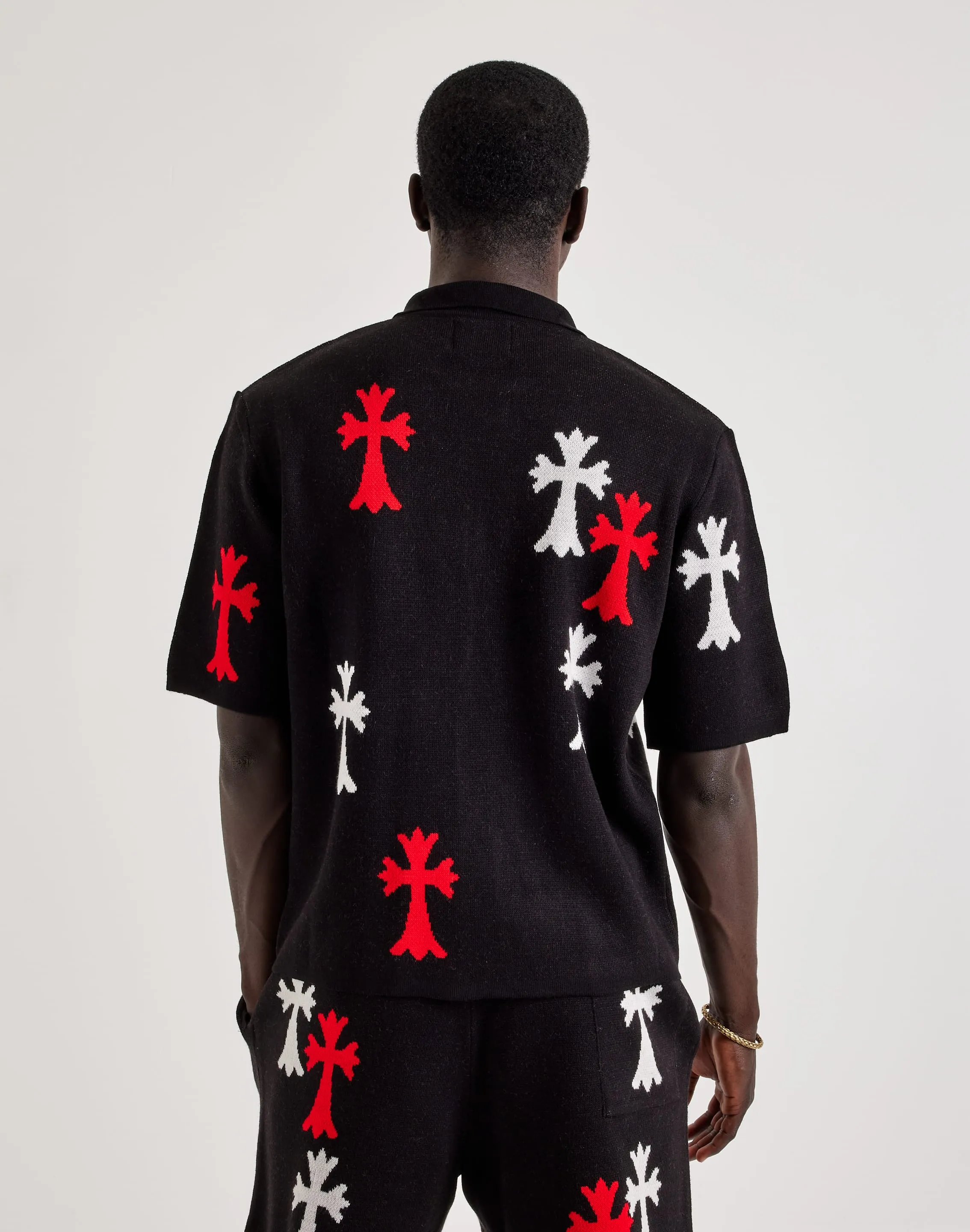 Chapter By Kohli Cross Knit Button Shirt