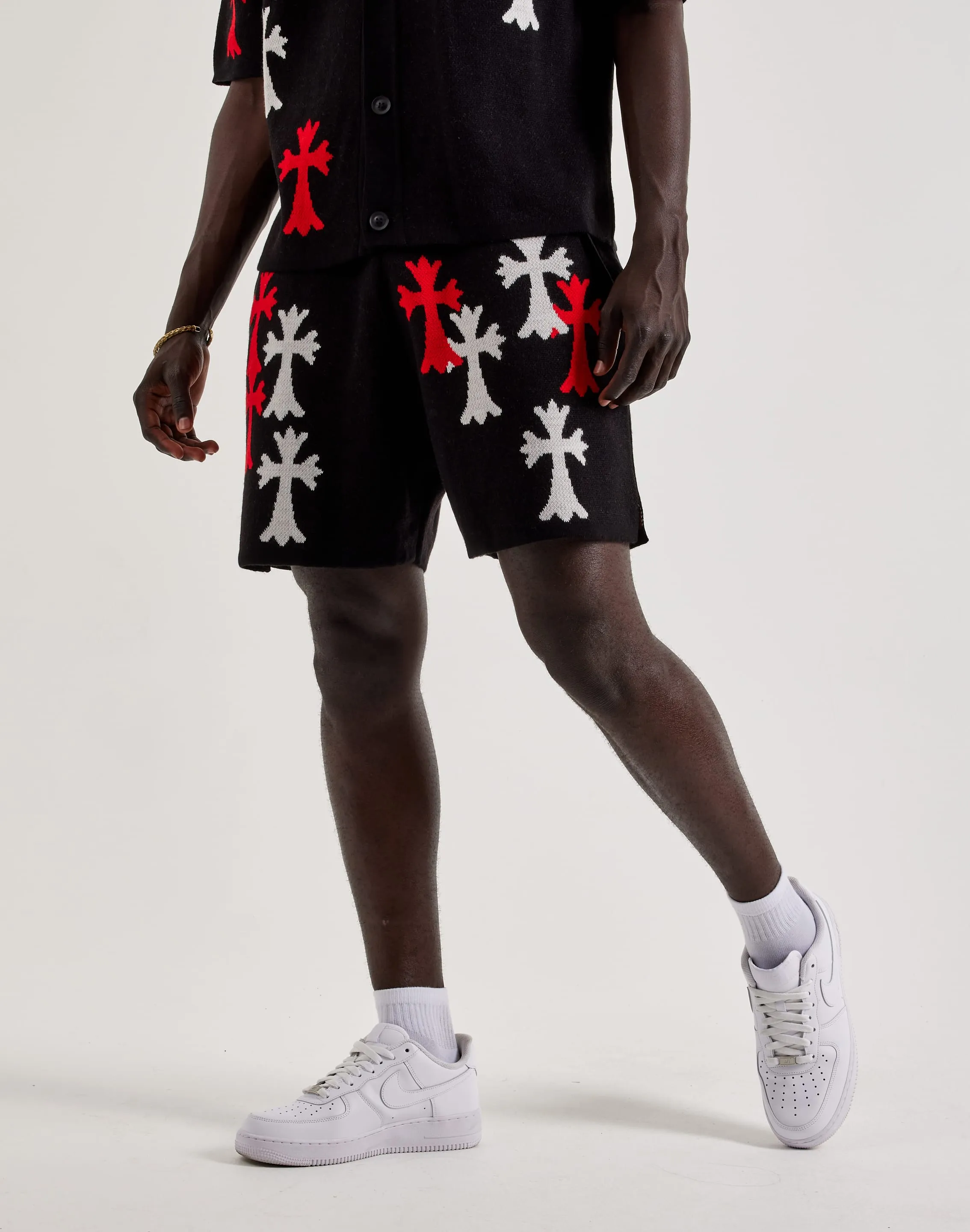 Chapter By Kohli Cross Knit Shorts