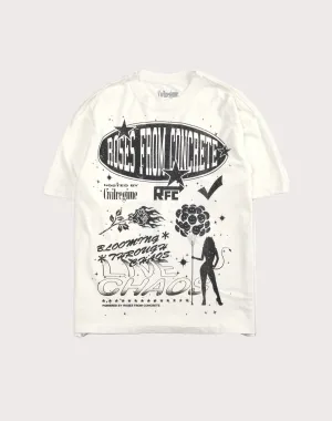 CIVIL CLOTHING American Class 3 Fire Extinguisher Oversized Tee