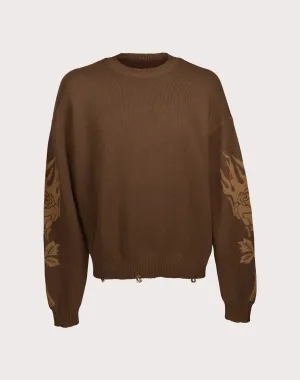 CIVIL CLOTHING Civil Regime Roses From Concrete Men's Sweater