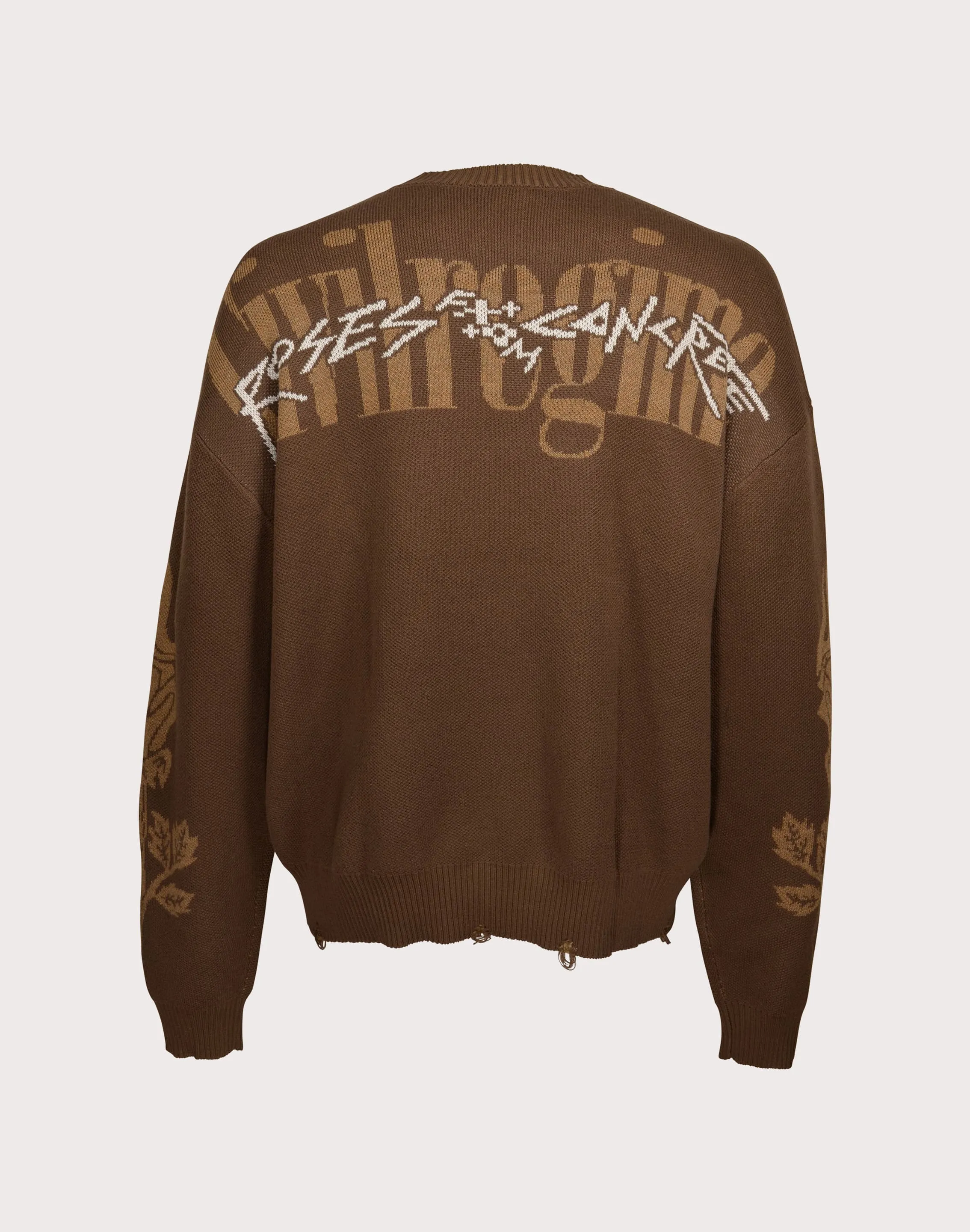 CIVIL CLOTHING Civil Regime Roses From Concrete Men's Sweater
