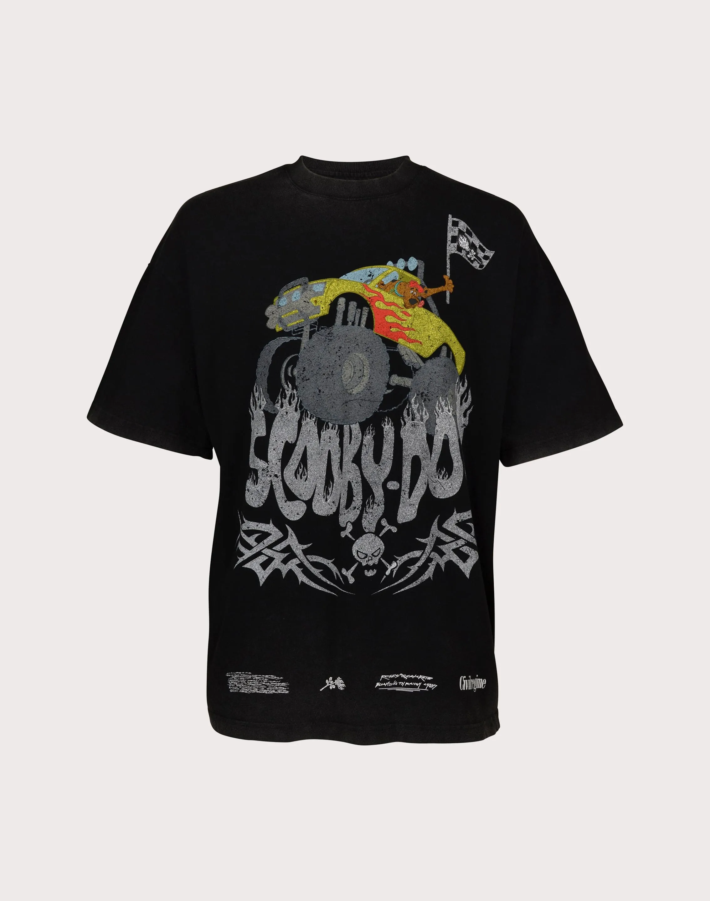 CIVIL CLOTHING Scooby Monster Rally Oversized Tee