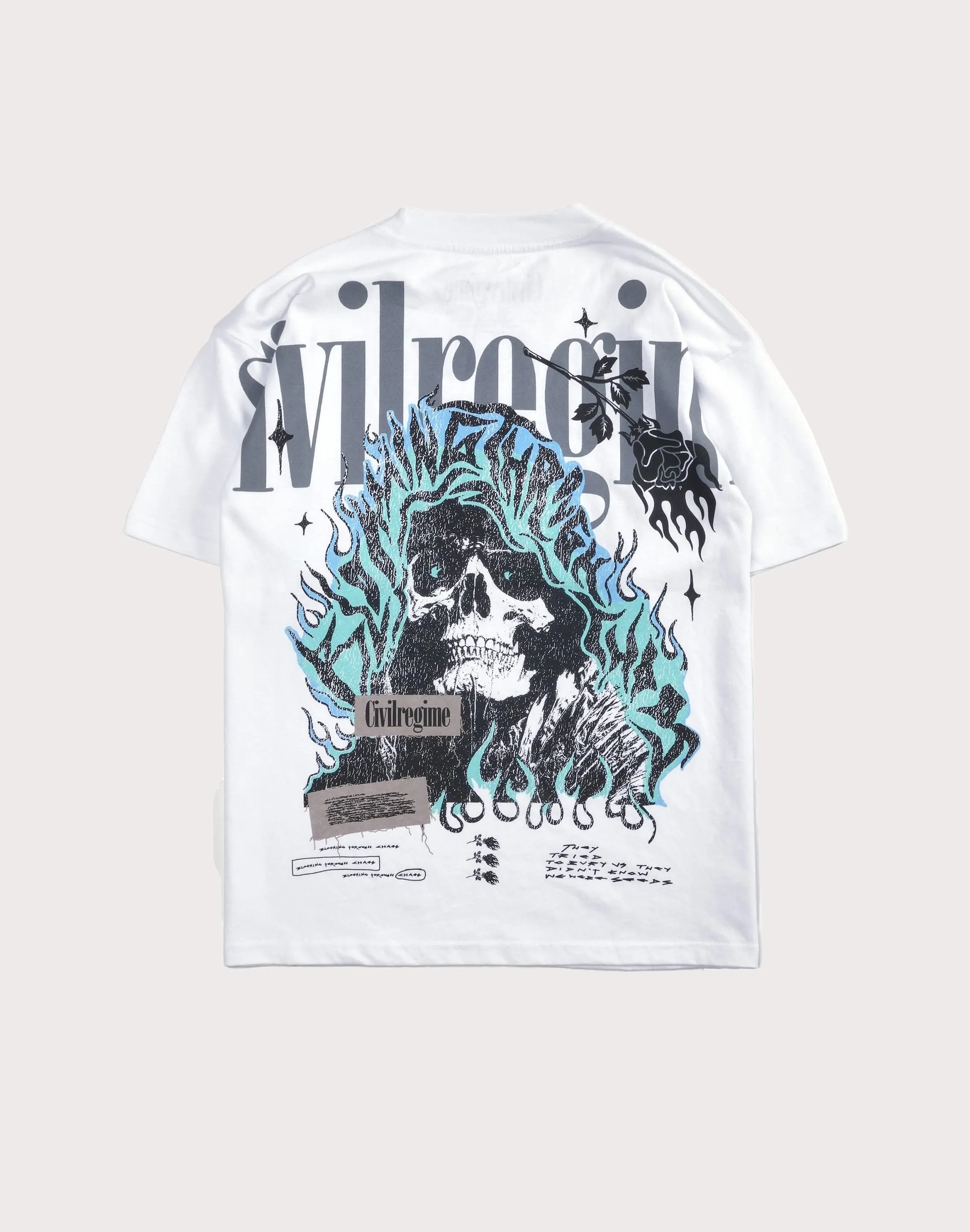 CIVIL CLOTHING This Is How We Bloom Oversize Tee