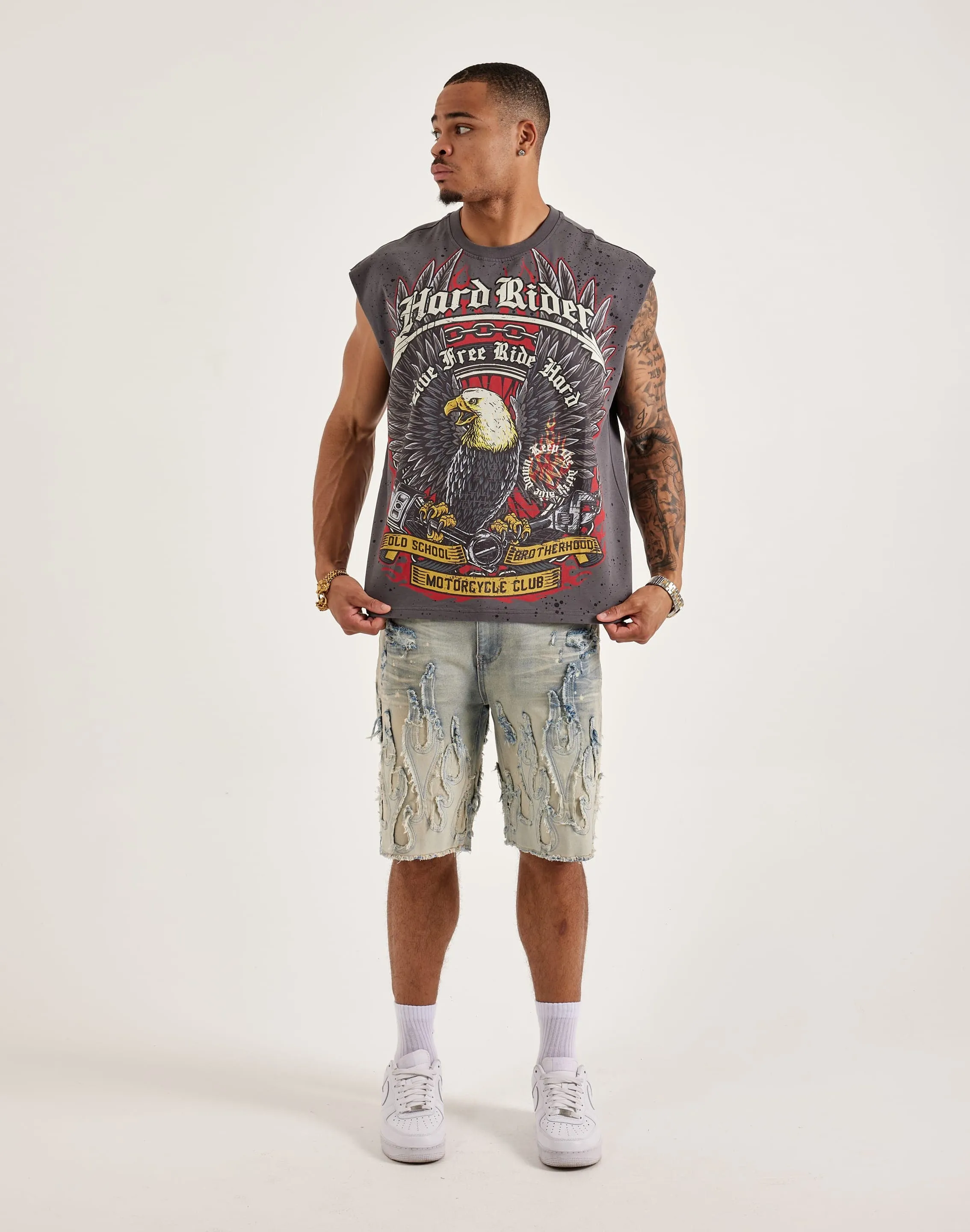 Civilized Hard Rider Muscle Tee