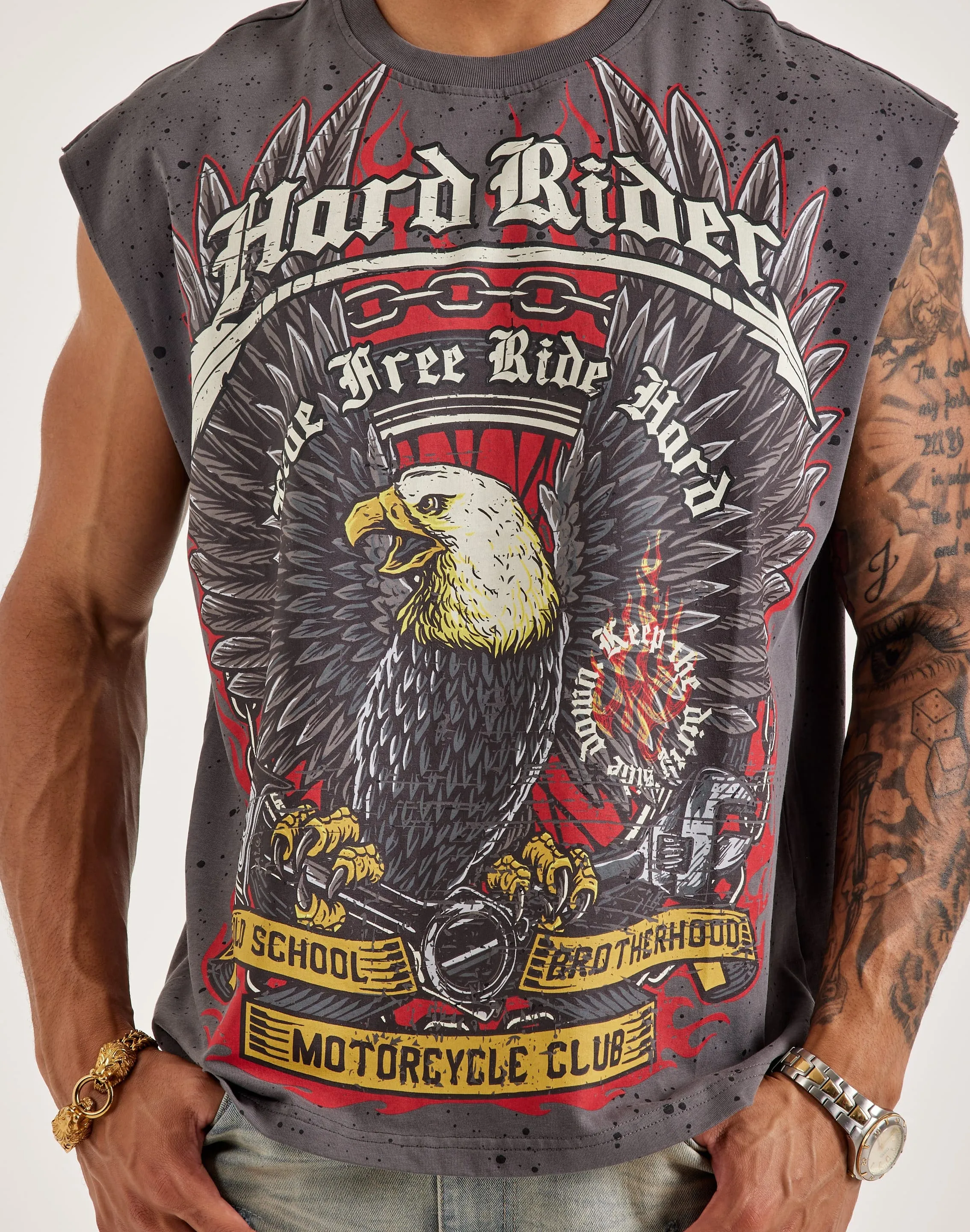 Civilized Hard Rider Muscle Tee
