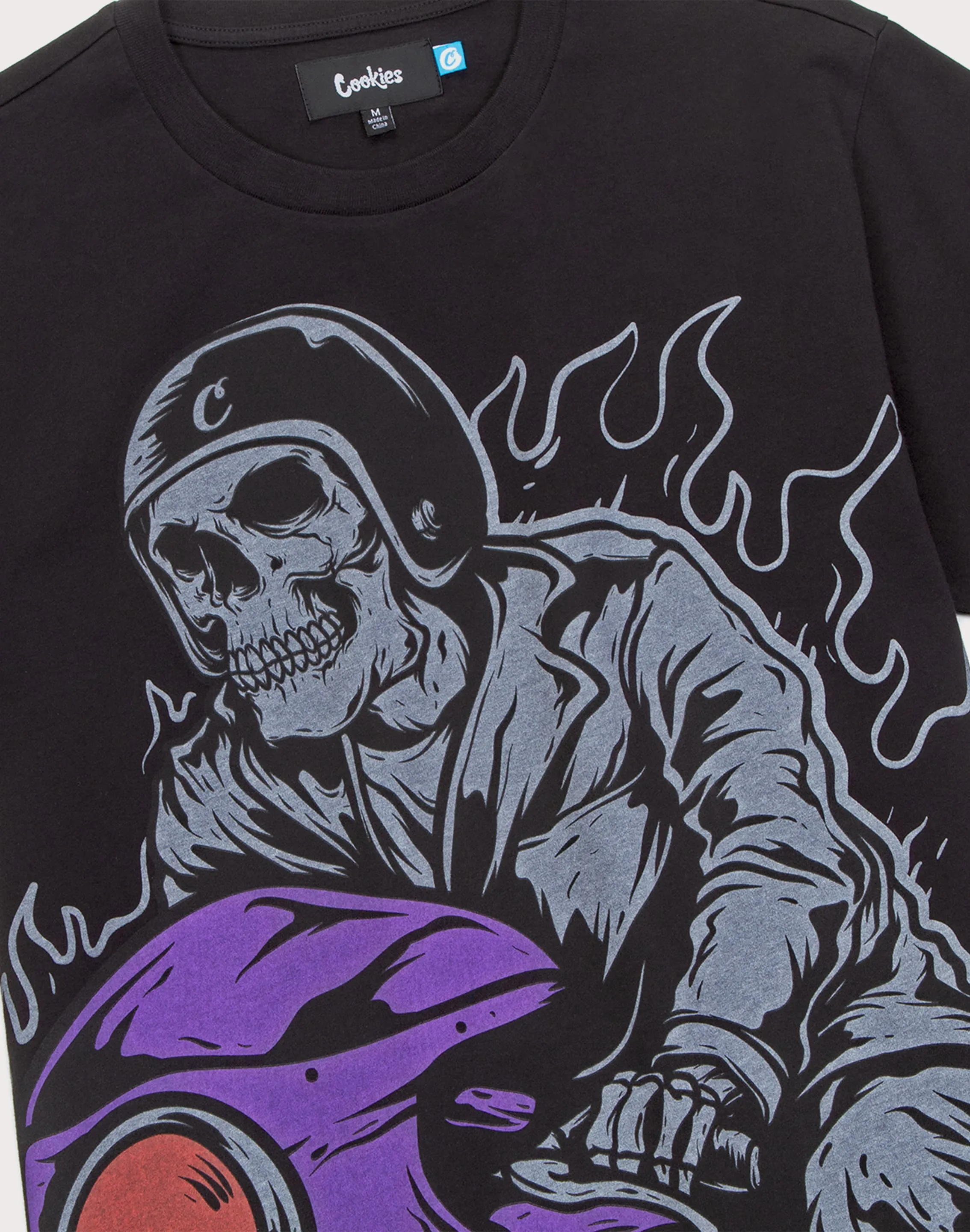 Cookies Sf Cookies Outlaws Rider Men's Black Tee