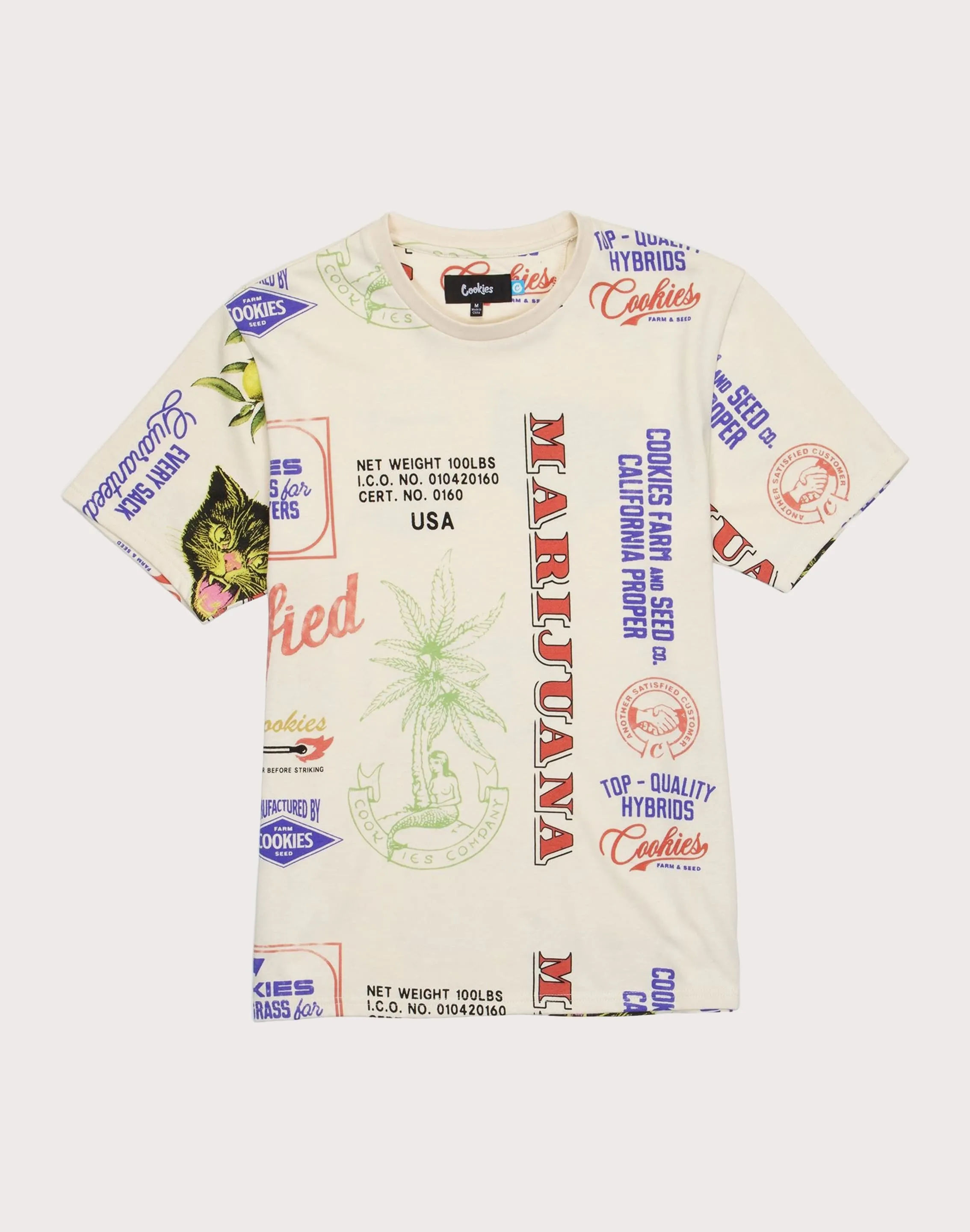 Cookies Sf Cuban Link Printed Tee