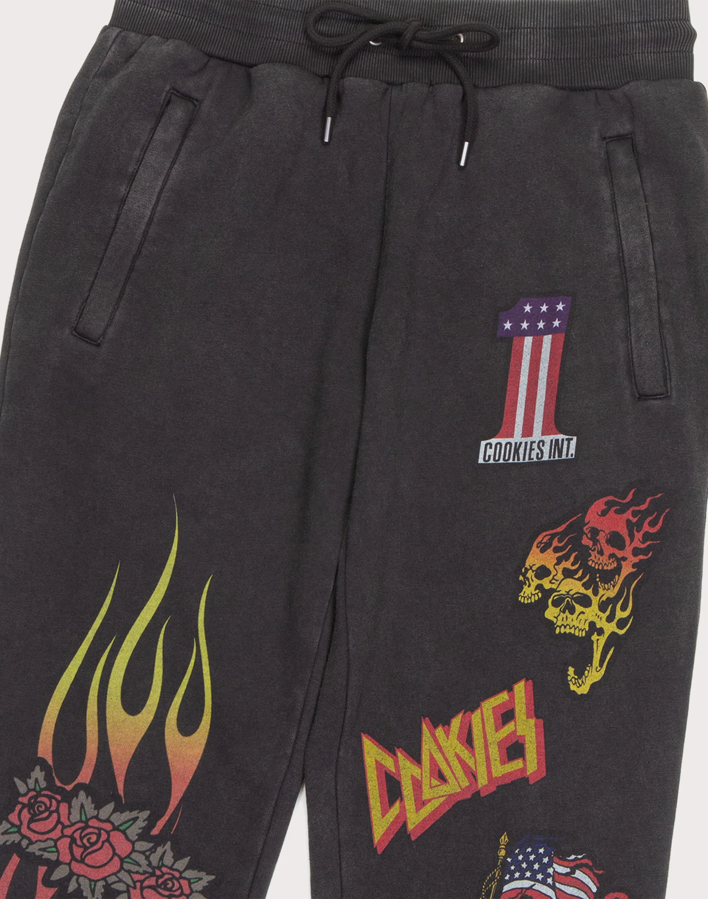 Cookies Sf Highway Fleece Black Pants