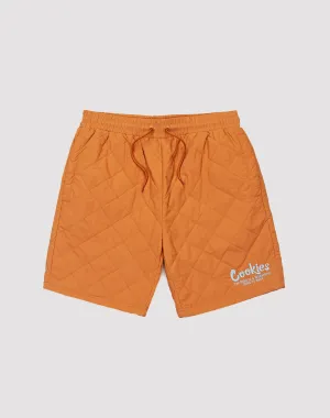 Cookies Sf Workwear Quilted Nylon Shorts
