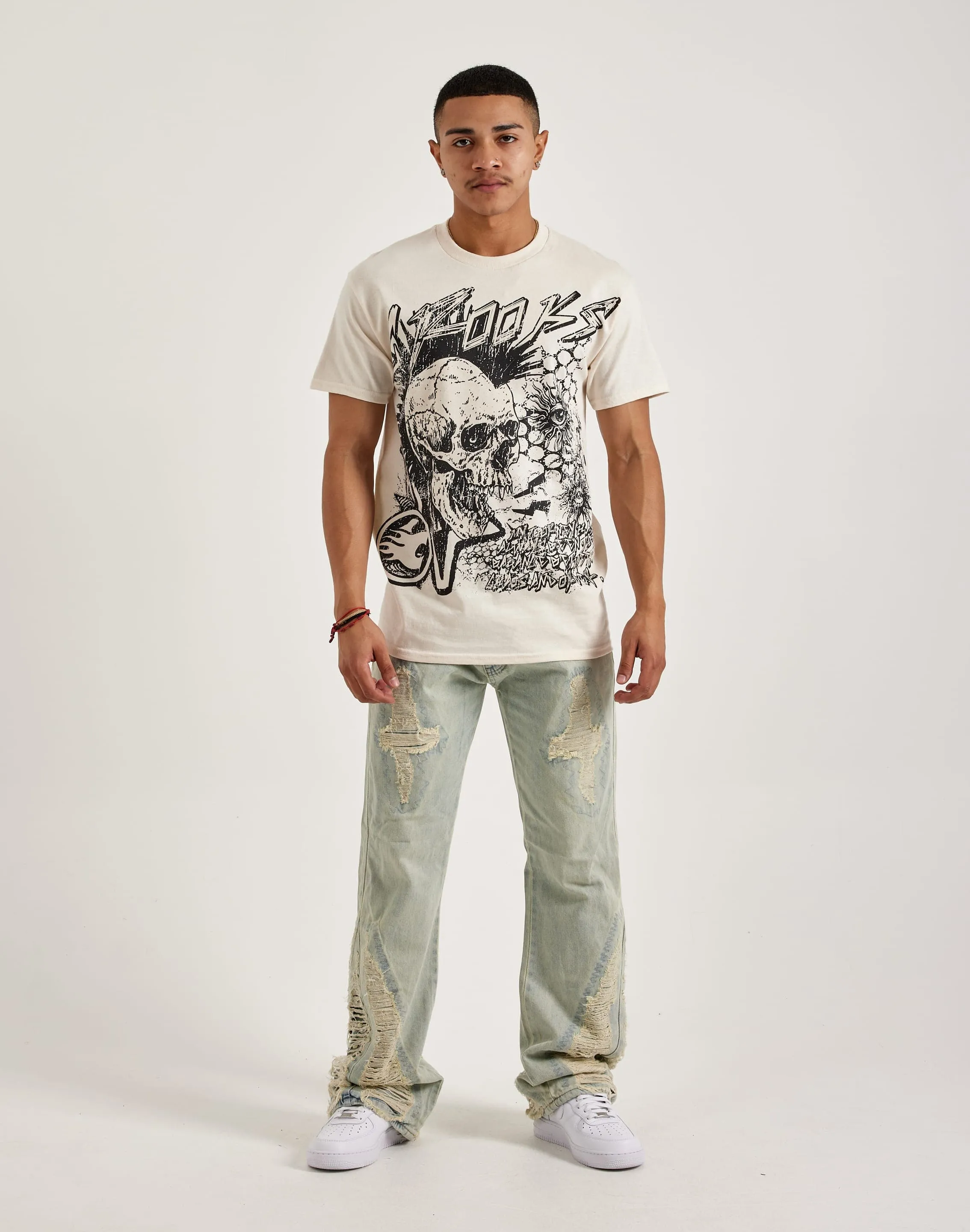 Crooks & Castles Records Tee