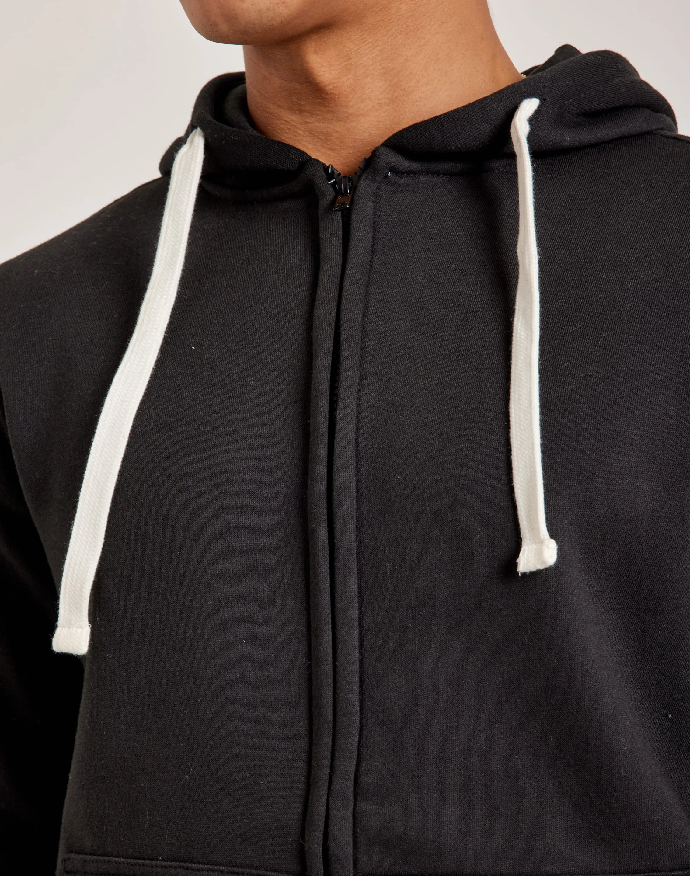 DH Essentials Basic Full-Zip Fleece Hoodie