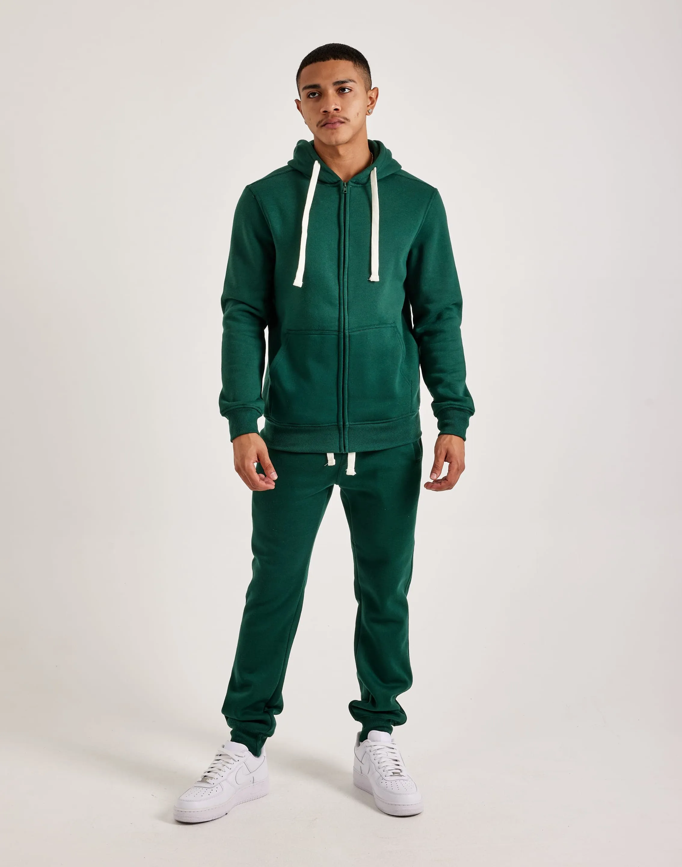 DH Essentials Basic Full-Zip Fleece Hoodie