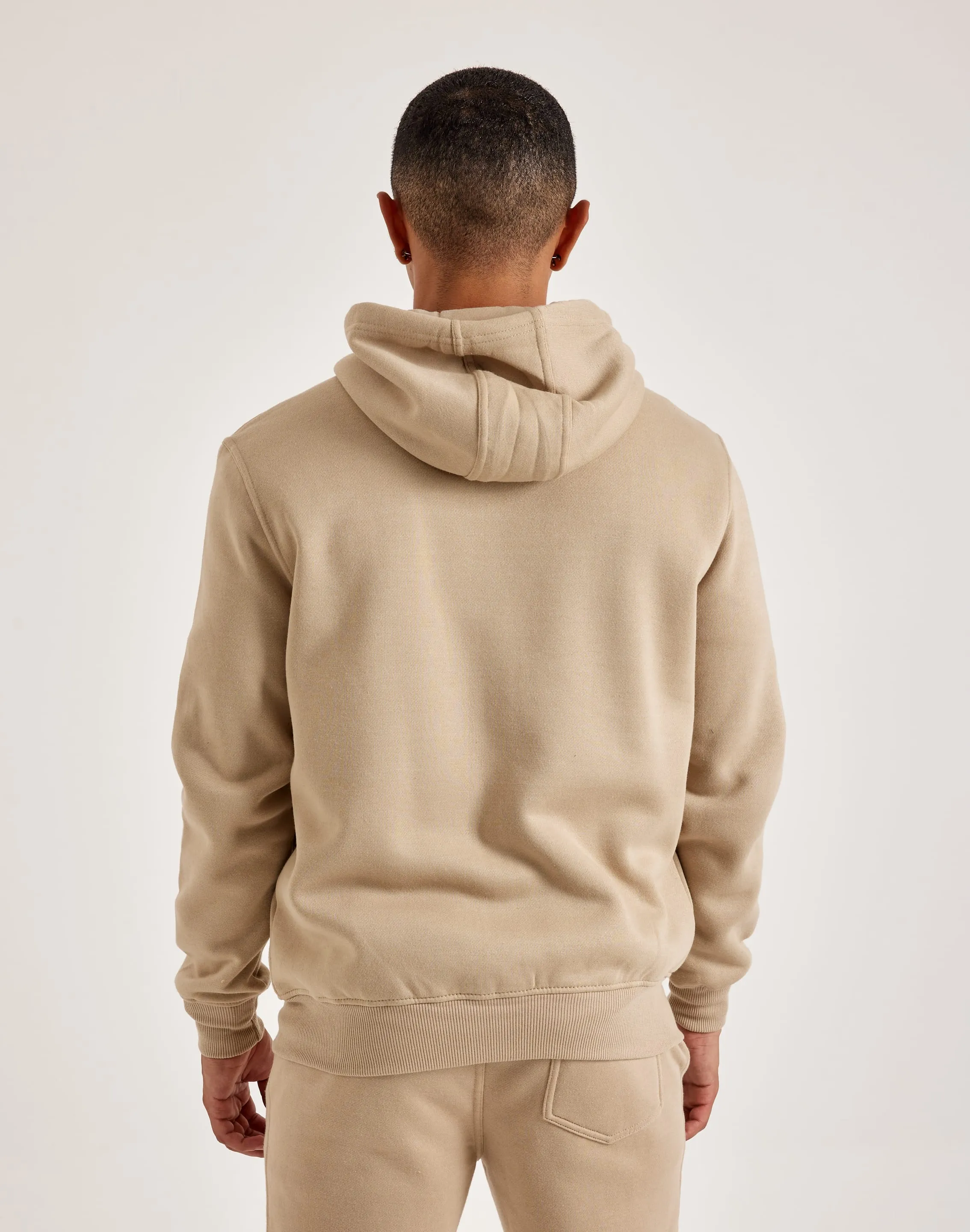 DH Essentials Basic Full-Zip Fleece Hoodie
